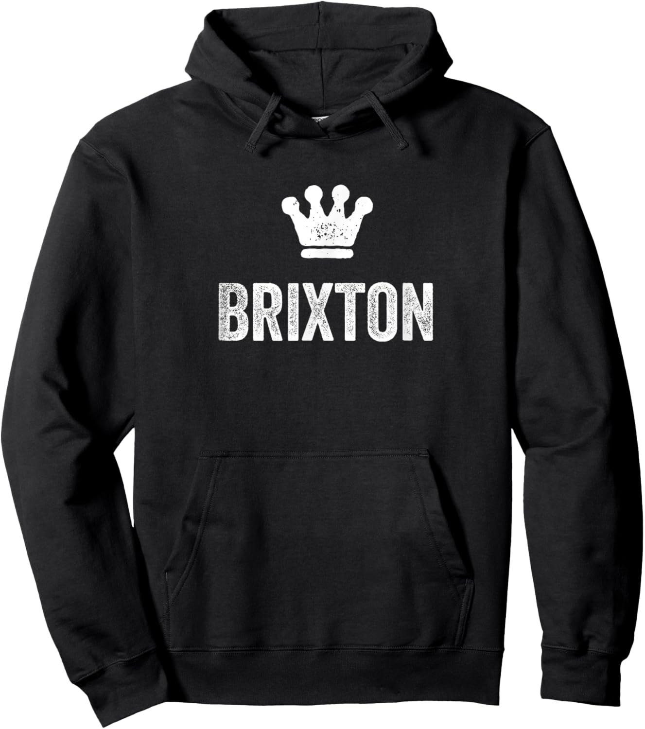 Brixton the King / Crown & Name Called Brixton Hoodie - Hoodie | Black