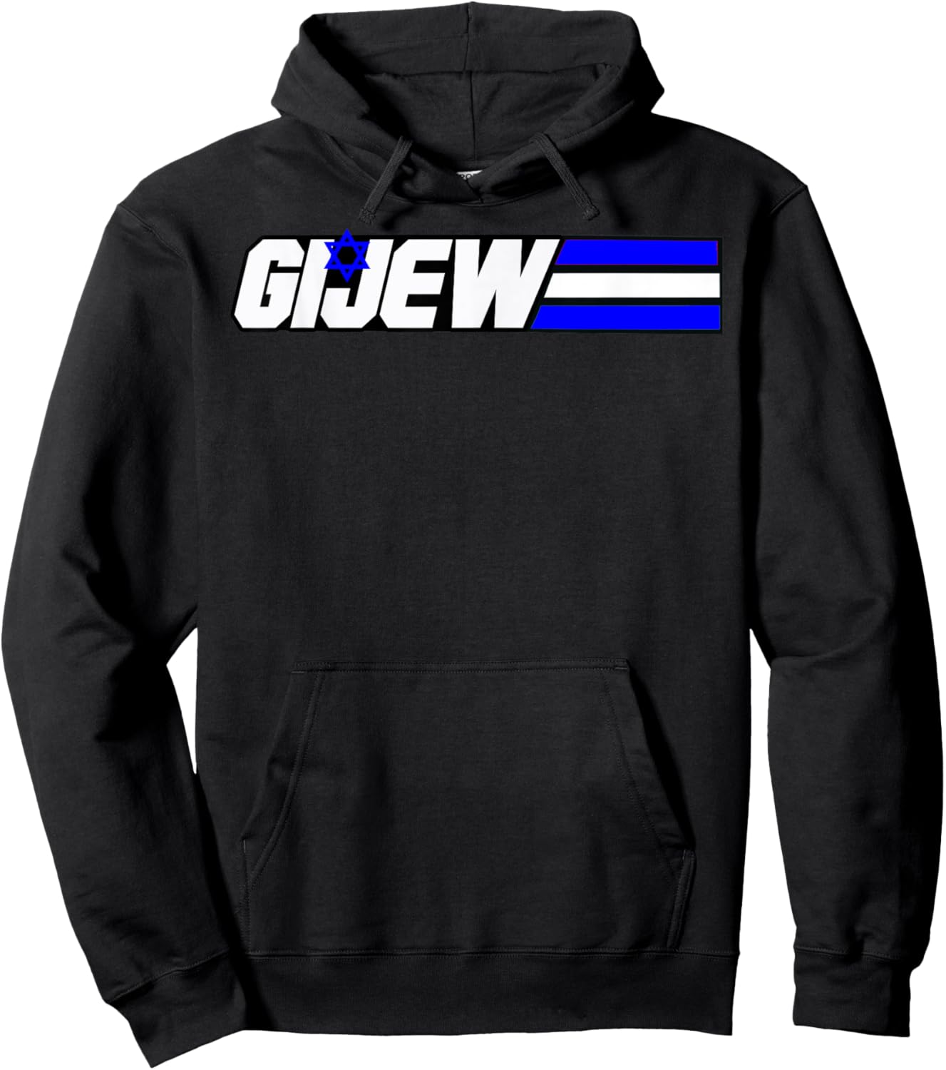 GI Jew Workout Fitness Hoodie - Hoodie | Black