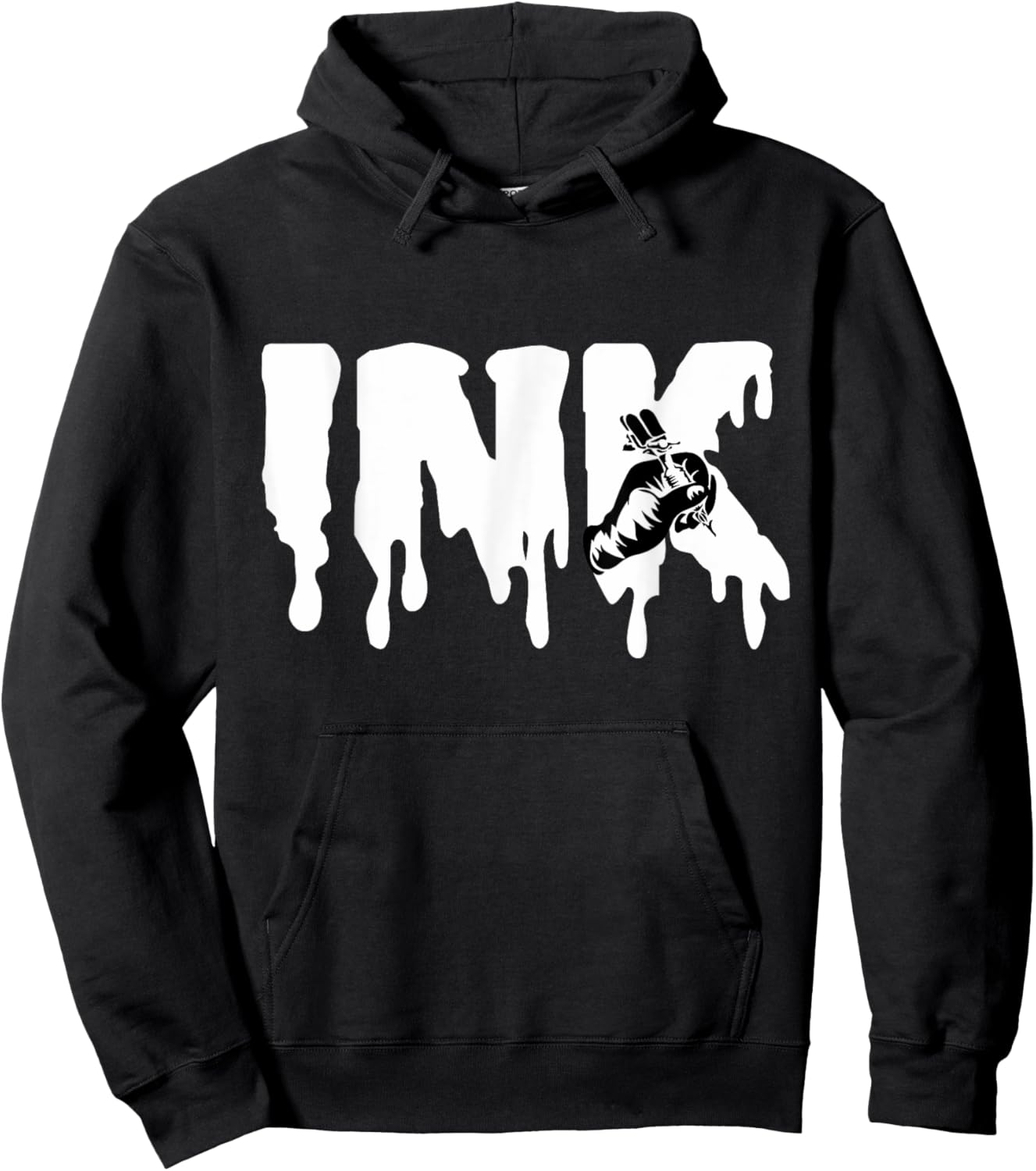 Tattoo artist Ink doing a tattoo Hoodie - Hoodie | Black