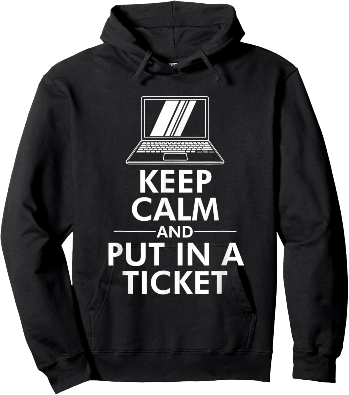 Funny Computer Tech Repair Geek and Tech Support Hoodie - Hoodie | Black