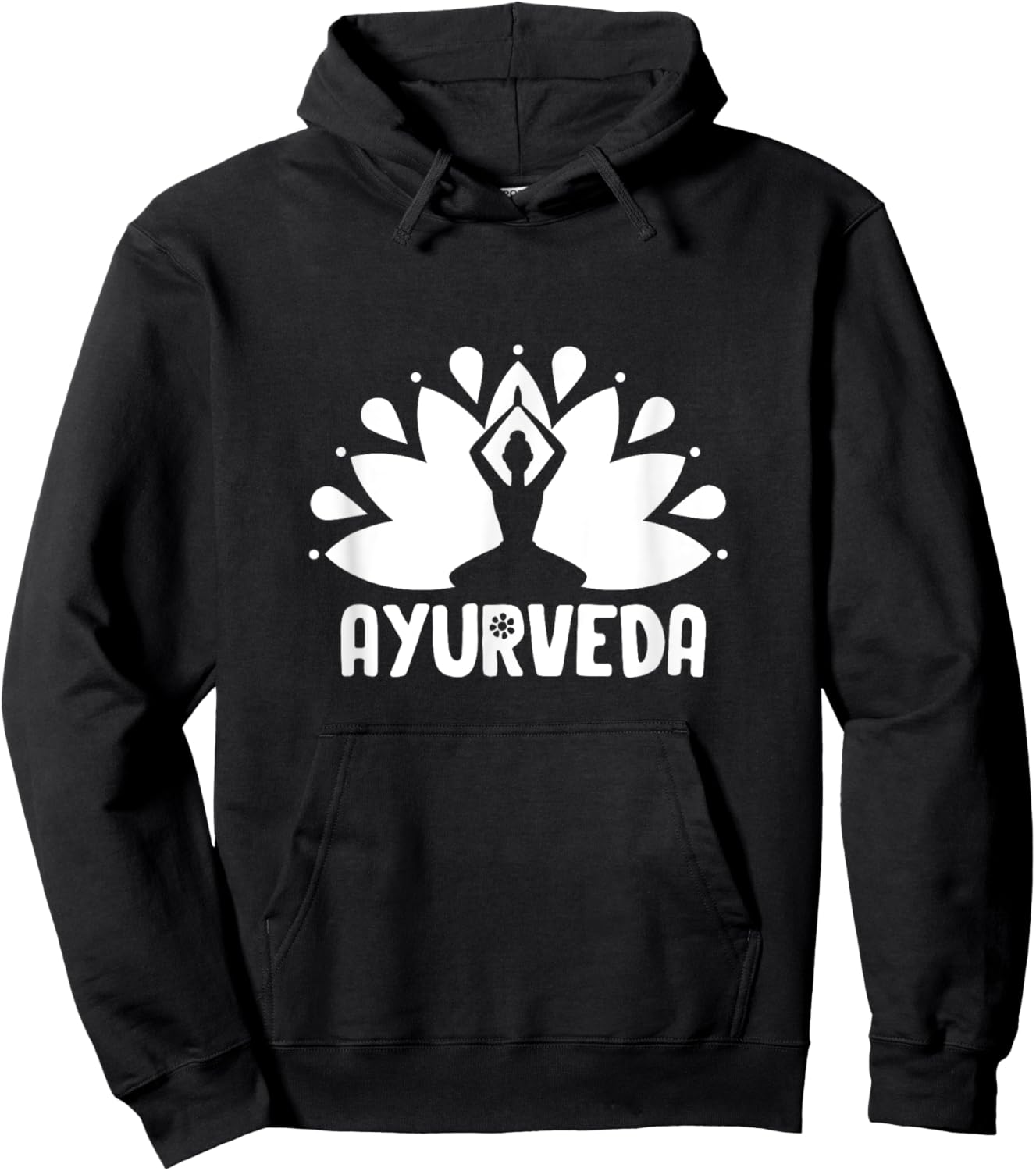 Ayurveda Hoodie - Hoodie | Black