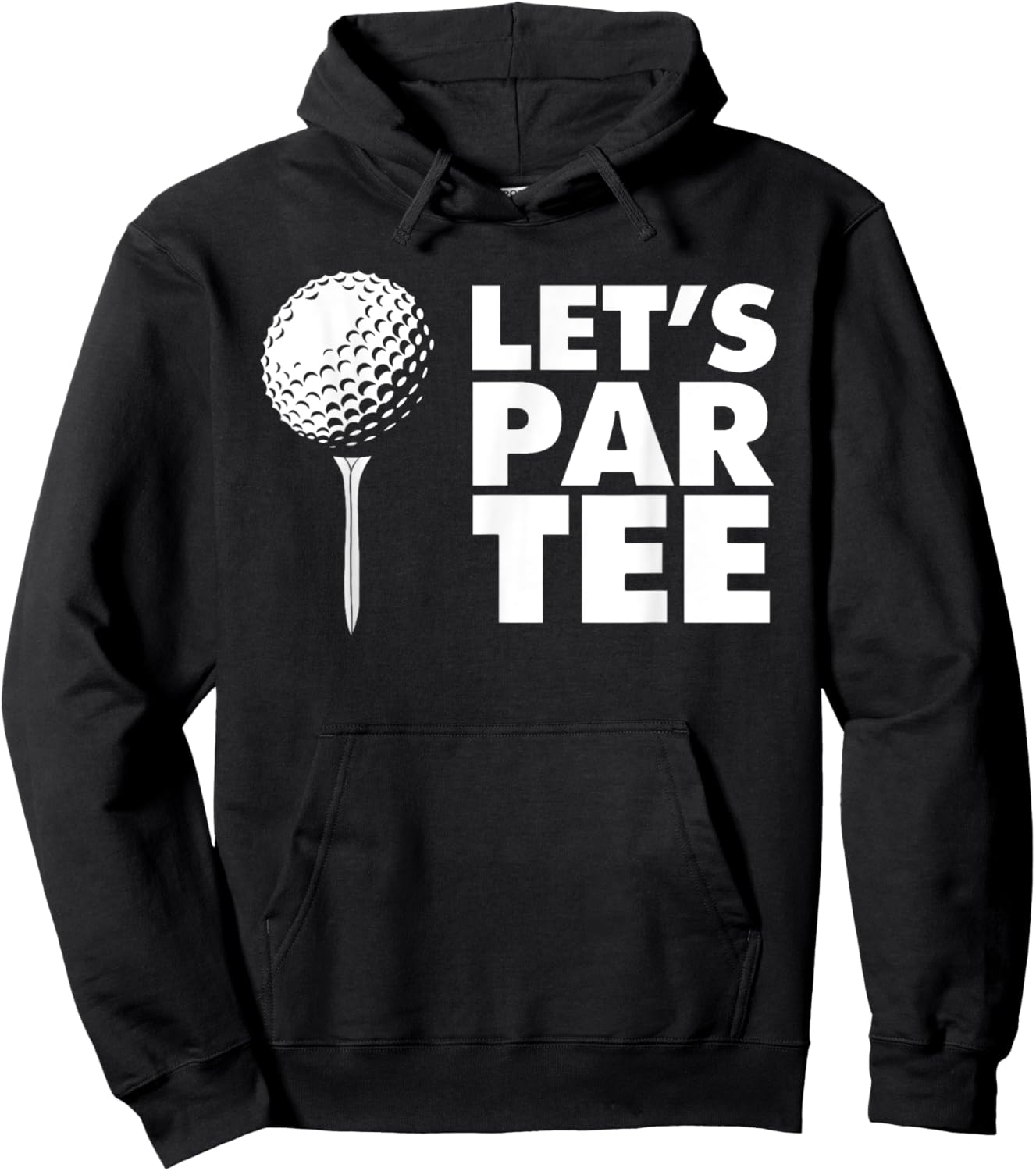 Let's Par funny Golf Let's Par Hoodie - Hoodie | Black