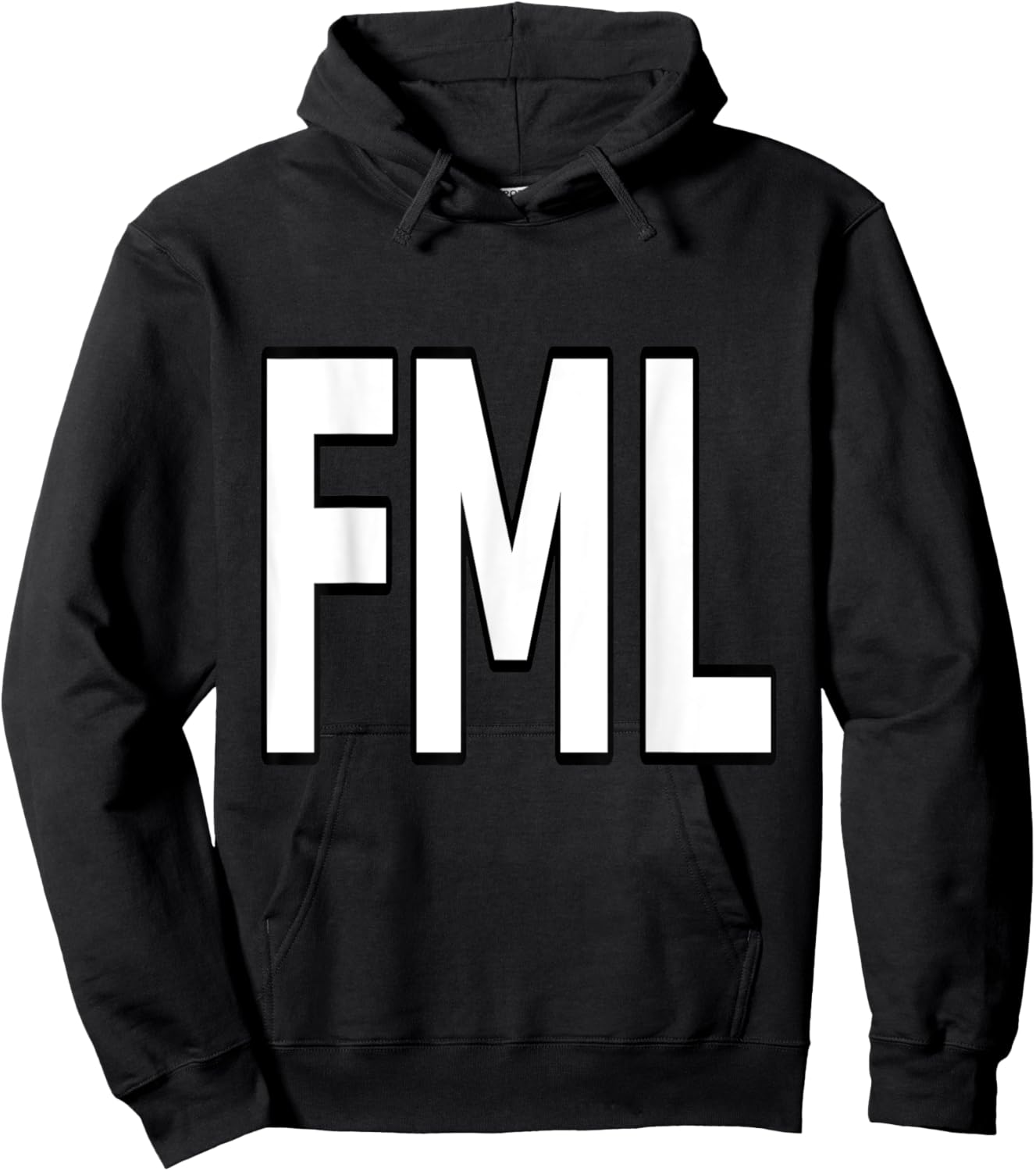Orihalcum Ink Men's FML , Black, Small Hoodie - Hoodie | Black
