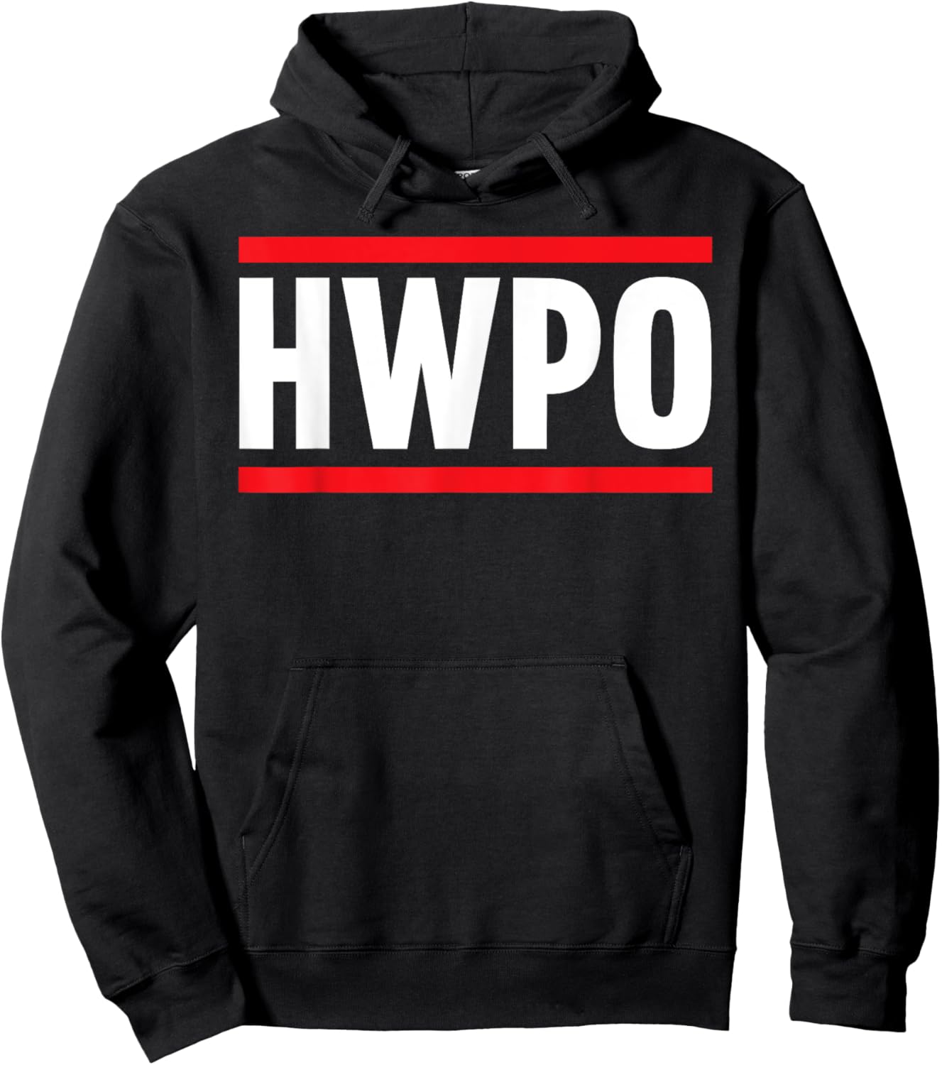 HWPO Hard Work Pays Off Motivational Quote HWPO Hoodie - Hoodie | Black