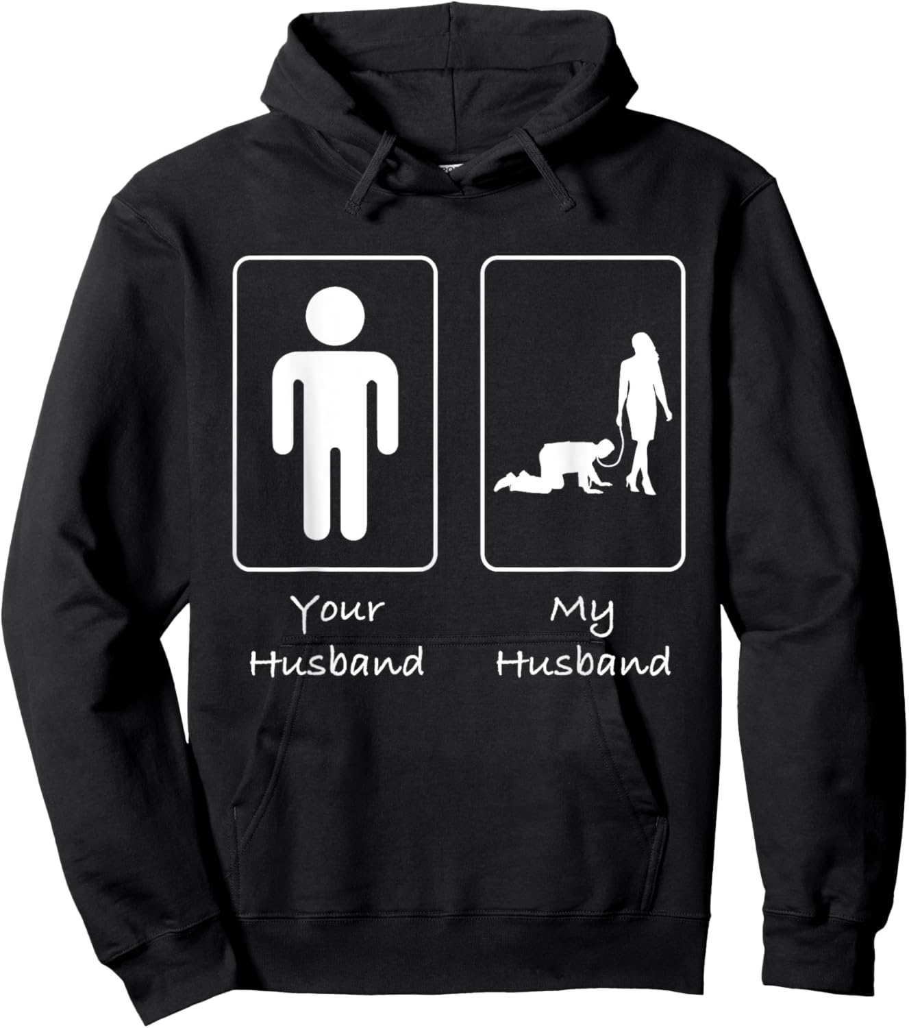 Your Husband My Husband Submissive T Shirt Munch Kink Hoodie - Hoodie | Black