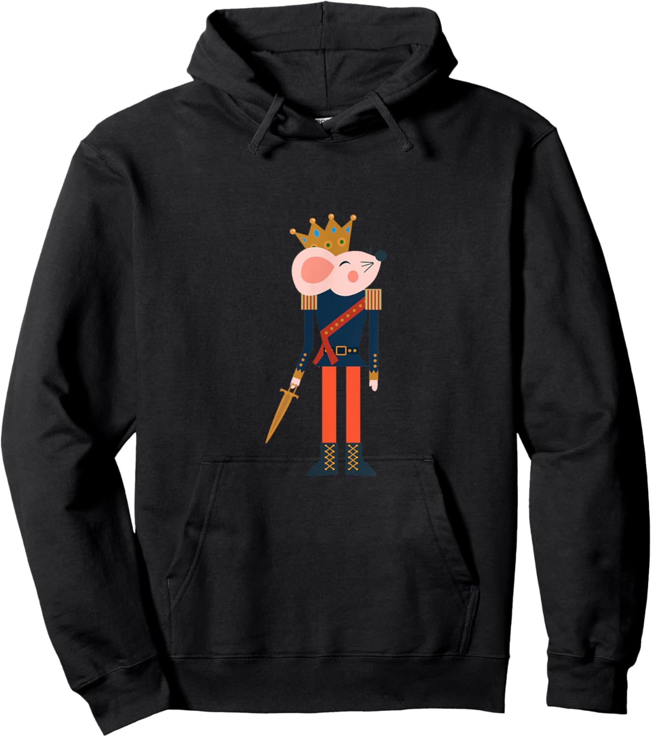 #2 - 5 Matching Family - King Rat Princess Nutcracker Ballet Hoodie - Hoodie | Black