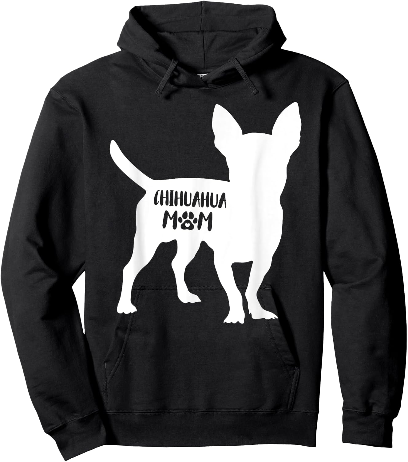 Chihuahua Mom Funny Chihuahua Owner Dog Mom Hoodie - Hoodie | Black
