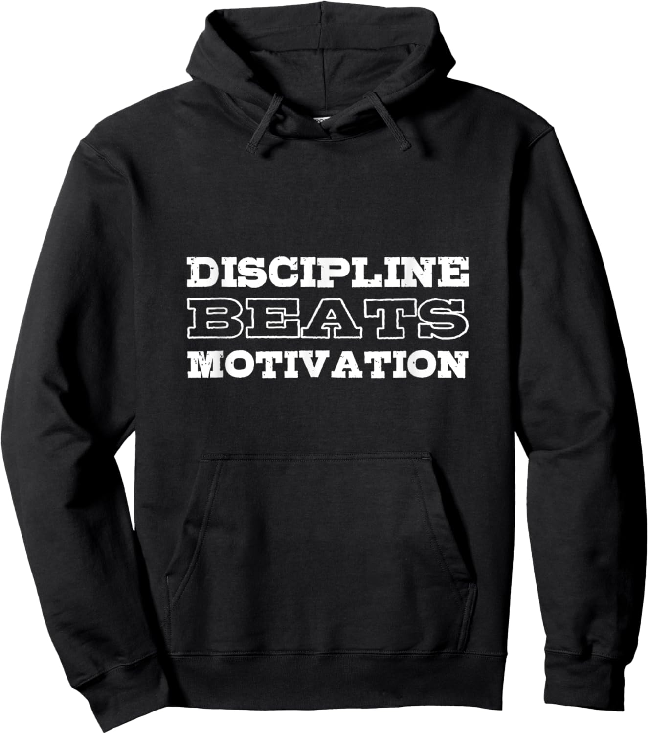 Discipline beats motivation Educated and Smart Hoodie - Hoodie | Black