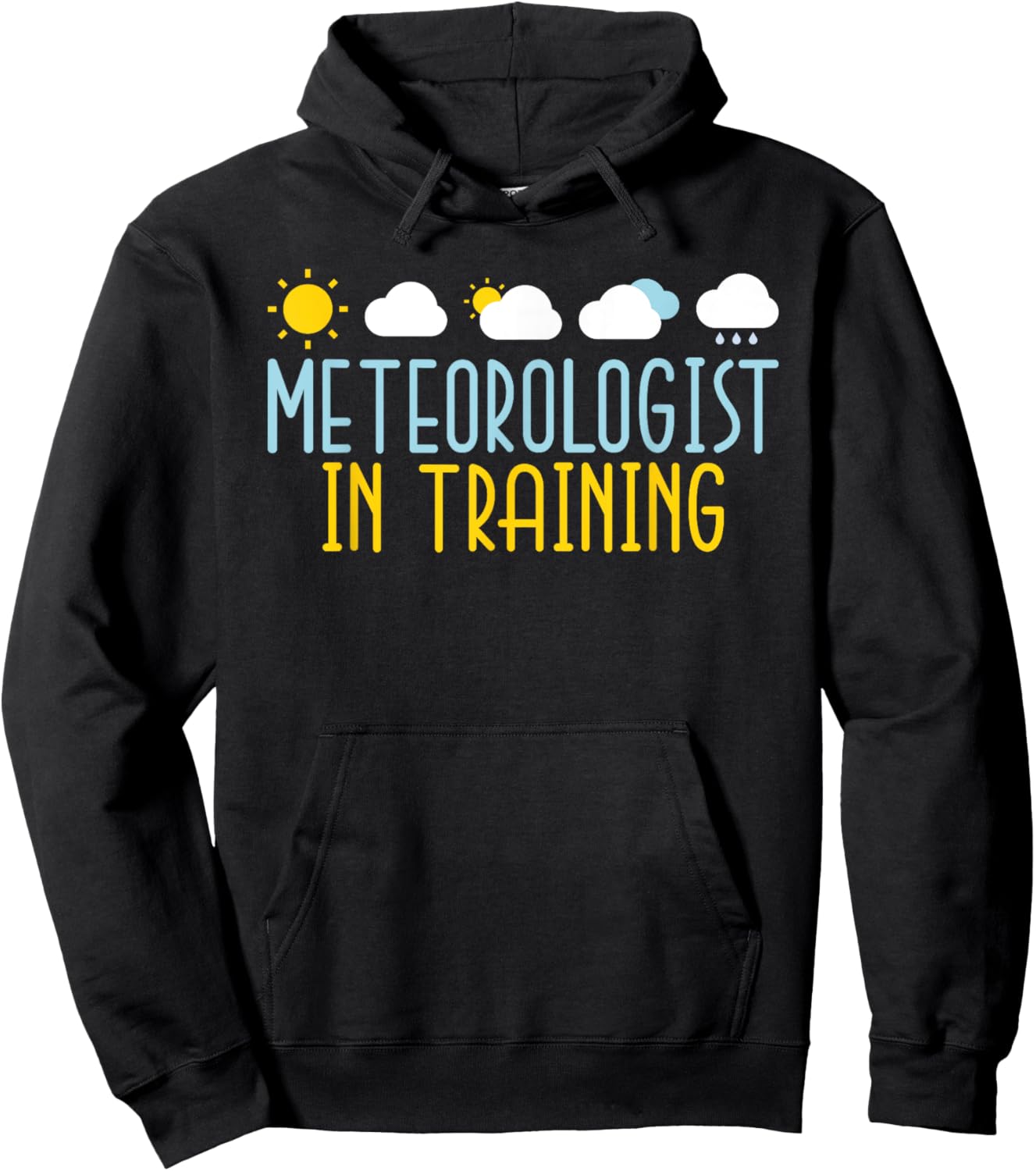 Meteorologist in Training Weather Chaser Meteorology Hoodie - Hoodie | Black