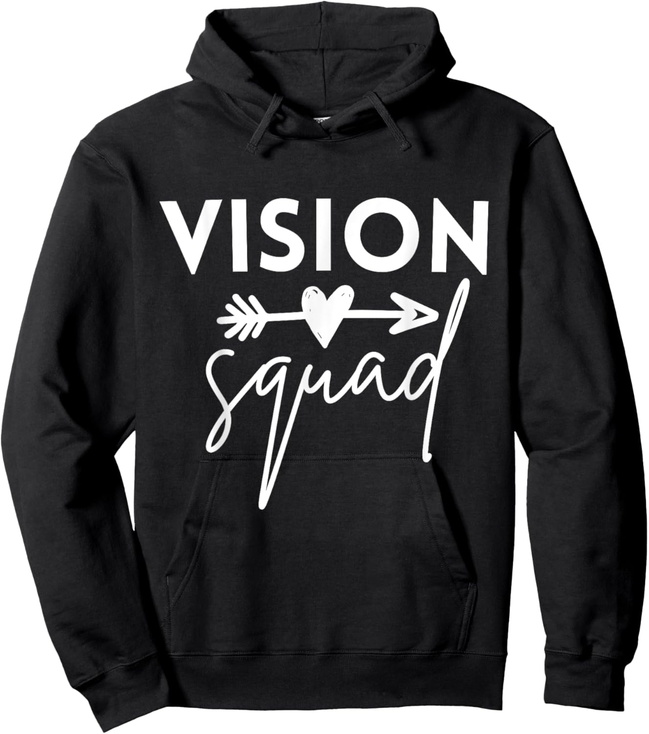 Vision Squad Optometrist Eyes Doctor Nurse Appreciation Hoodie - Hoodie | Black