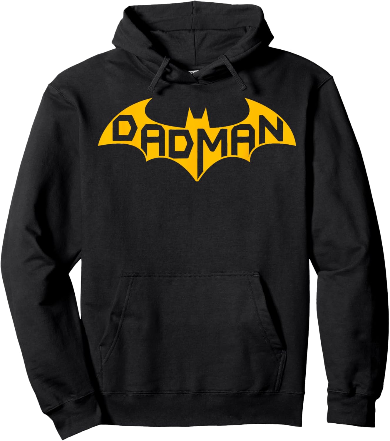 Funny Dad Birthday Gift Men's Idea Dadman Hoodie - Hoodie | Black