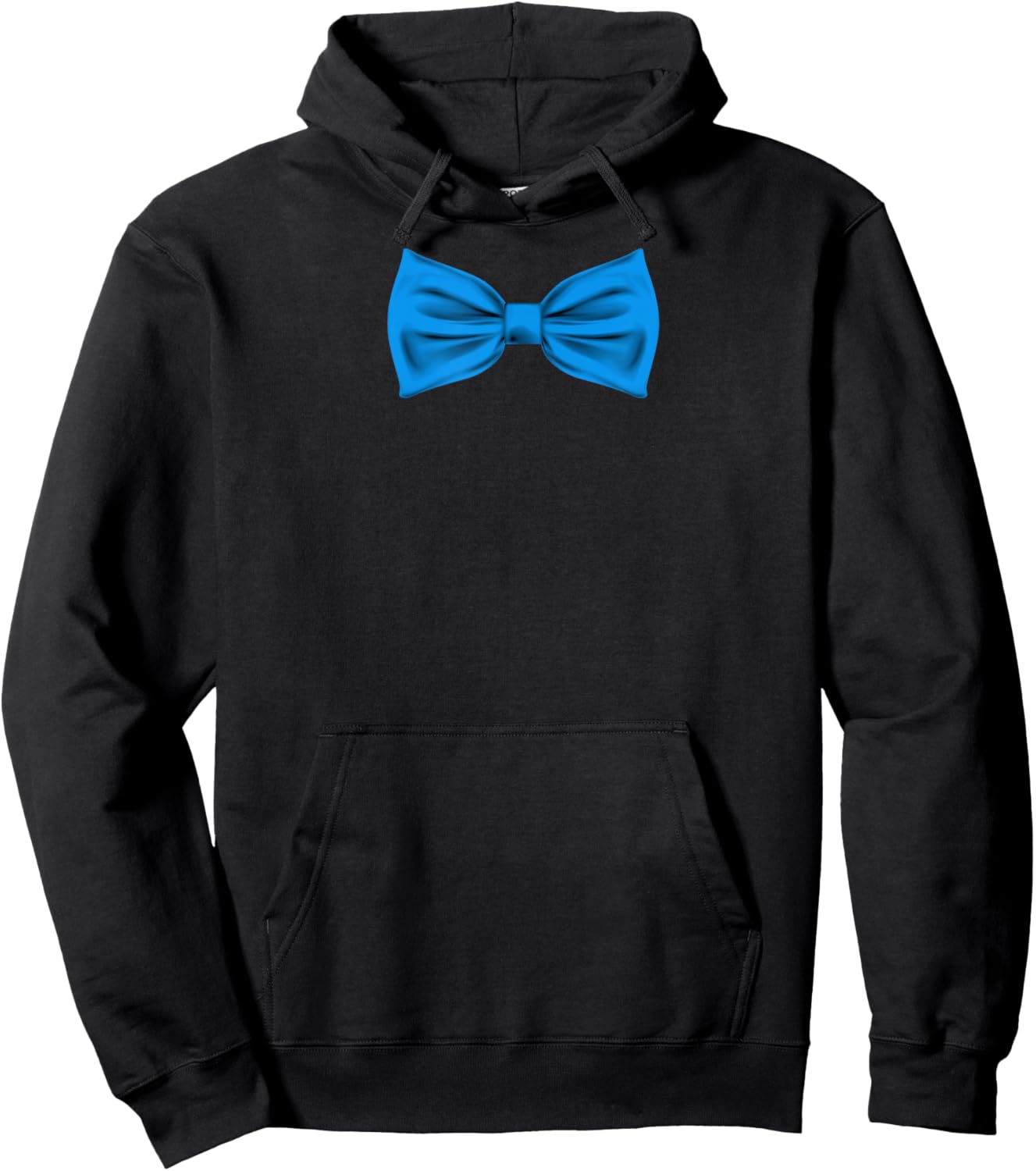 Blue Bow Tie Funny Wedding And Special Occasions Hoodie - Hoodie | Black