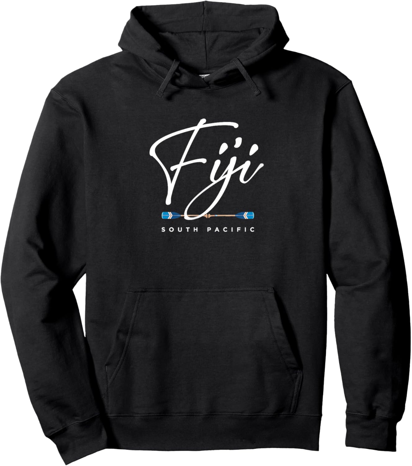 Fiji Beach Graphic Men Women Girls Kids Hoodie - Hoodie | Black