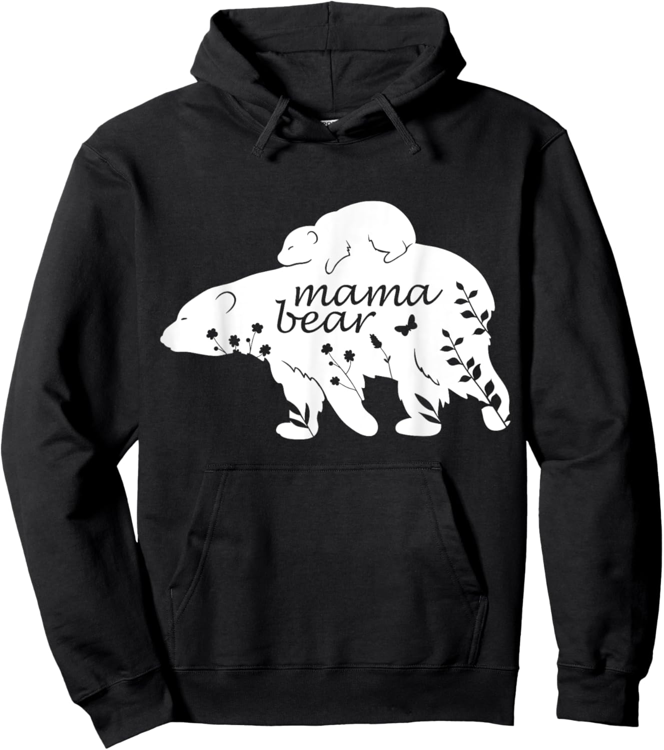 Mama Bear Hoodie - Hoodie | Black