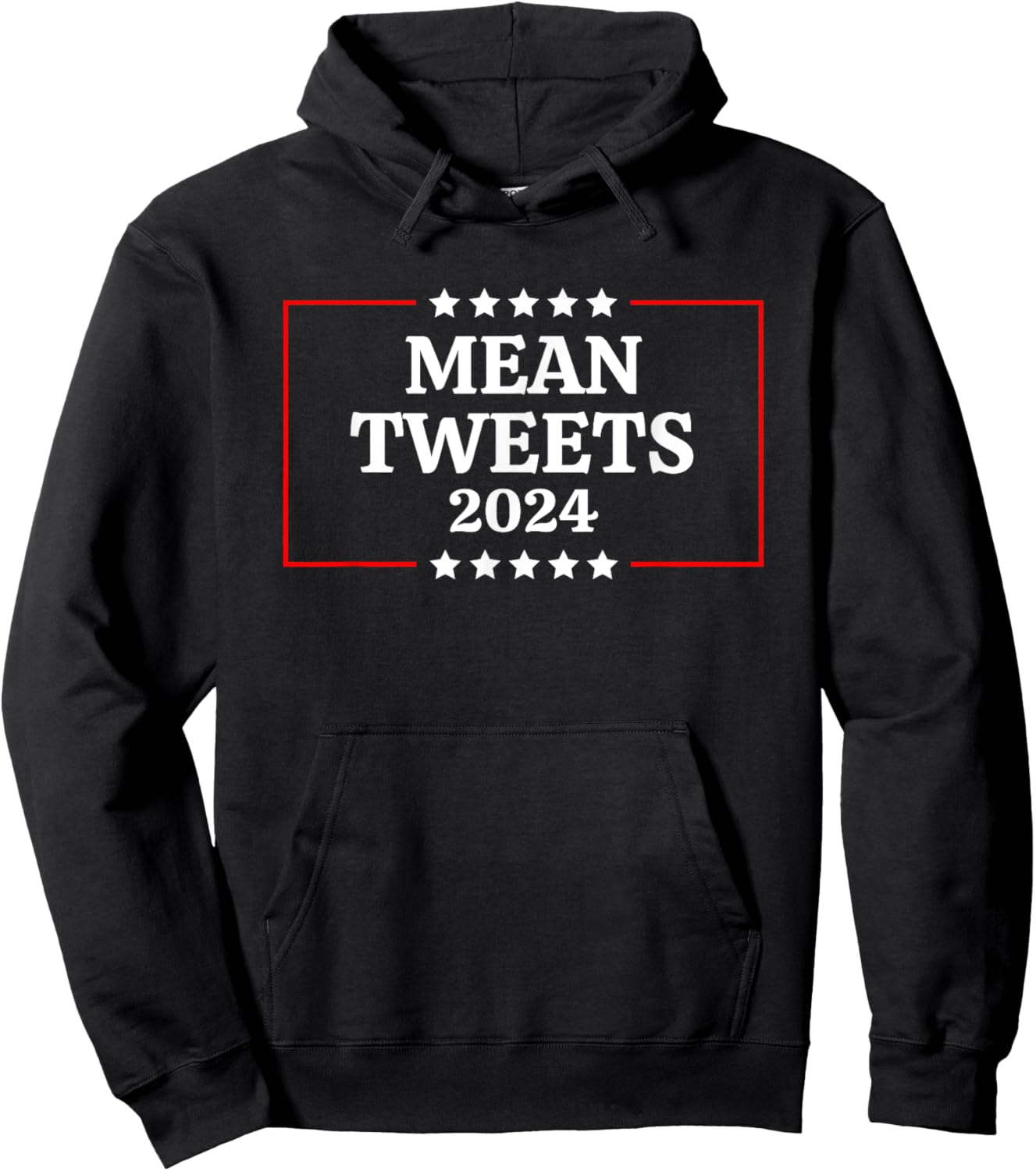 Funny Election Design Mean Tweets 2024 Hoodie - Hoodie | Black