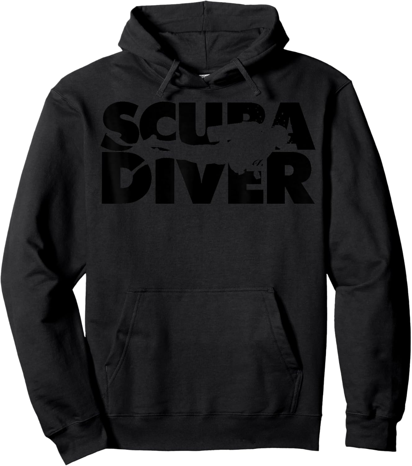 Scuba Diver Hoodie - Hoodie | Black
