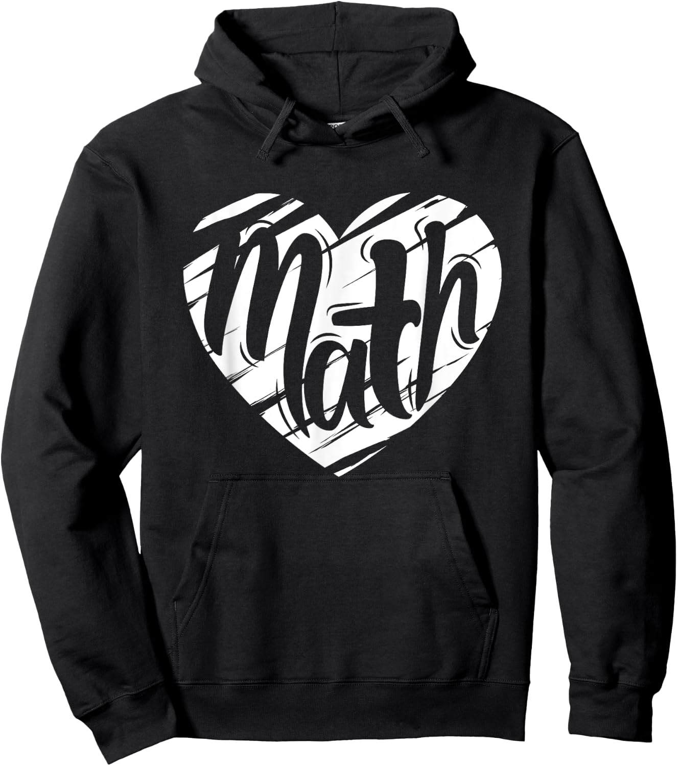 Math Heart Mathematics Teacher Student Love Valentine's Day Hoodie - Hoodie | Black