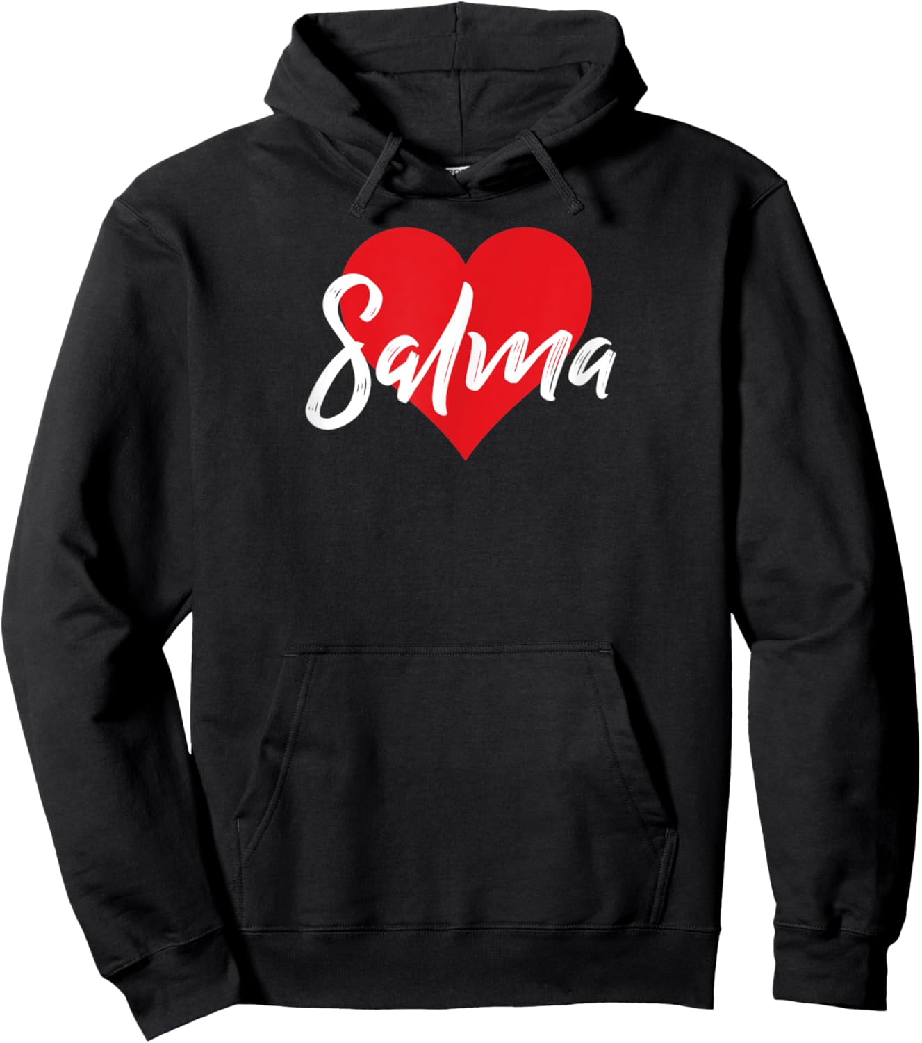 I Love Salma First Name I Heart Named Hoodie - Hoodie | Black