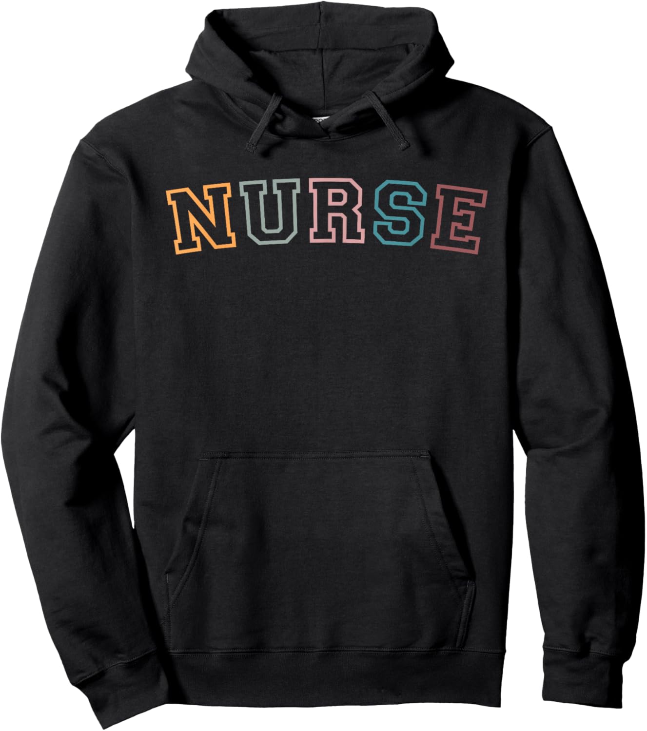 Retro Nurse Life for Registered Nurse Nurse's Day Hoodie - Hoodie | Black