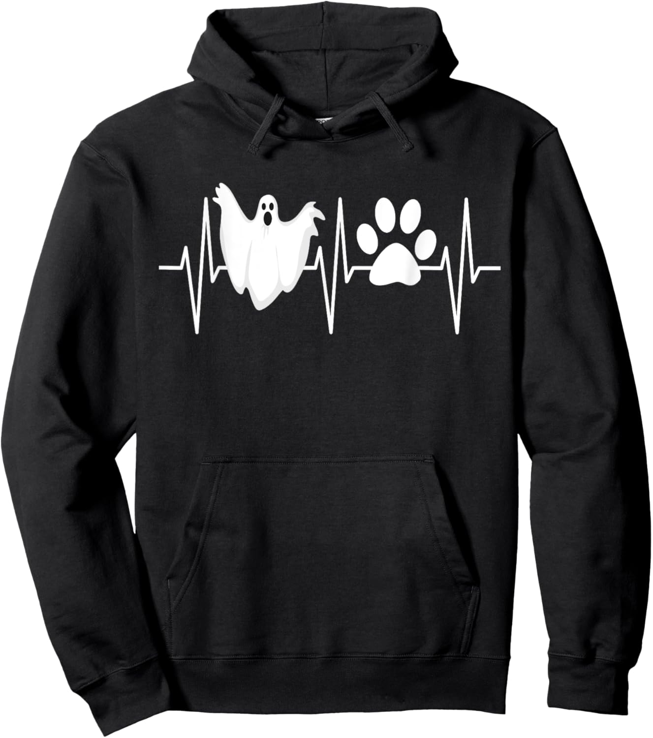 Ghost Hunting Shirt Dog Lover Paranormal Ghost Hunter Women Kids Hoodie - Hoodie | Black