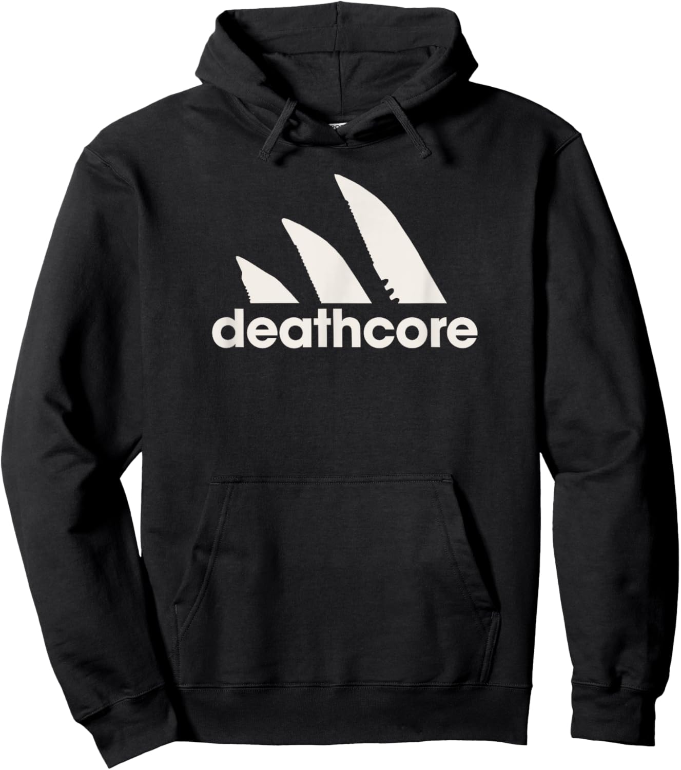 Deathcore Knives Heavy Metal Hoodie - Hoodie | Black