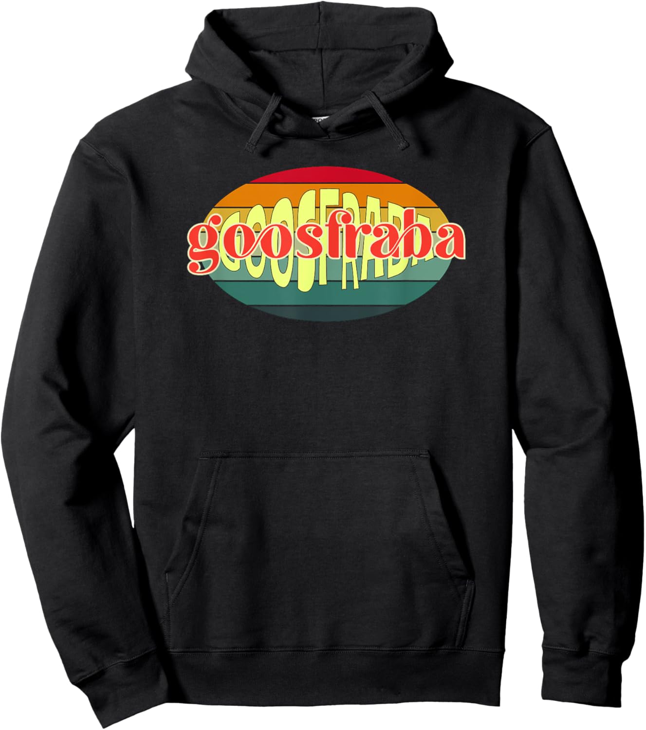 Goosfraba Meditating and Yoga Hoodie - Hoodie | Black