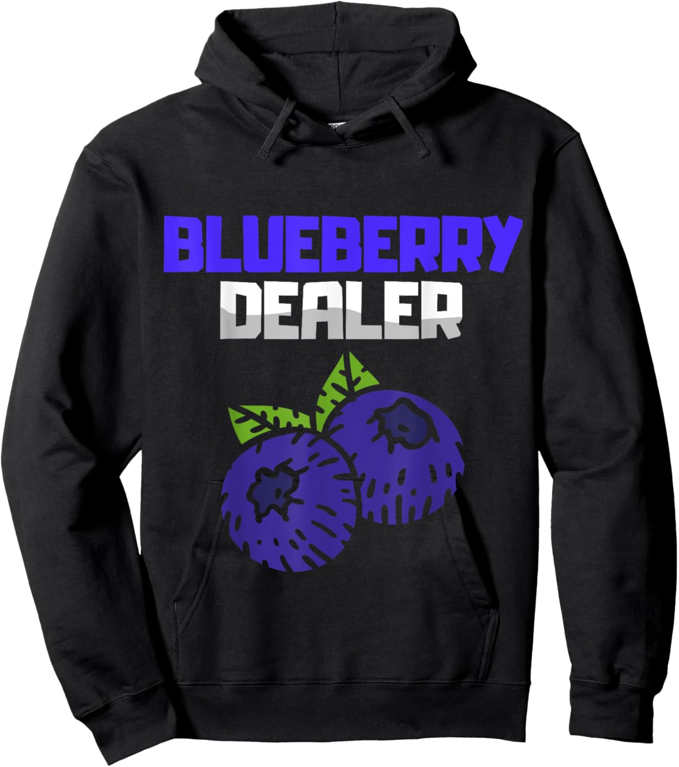 I LOVE BLUEBERRIES, Blueberry, Blueberry farmer Halloween Hoodie - Hoodie | Black