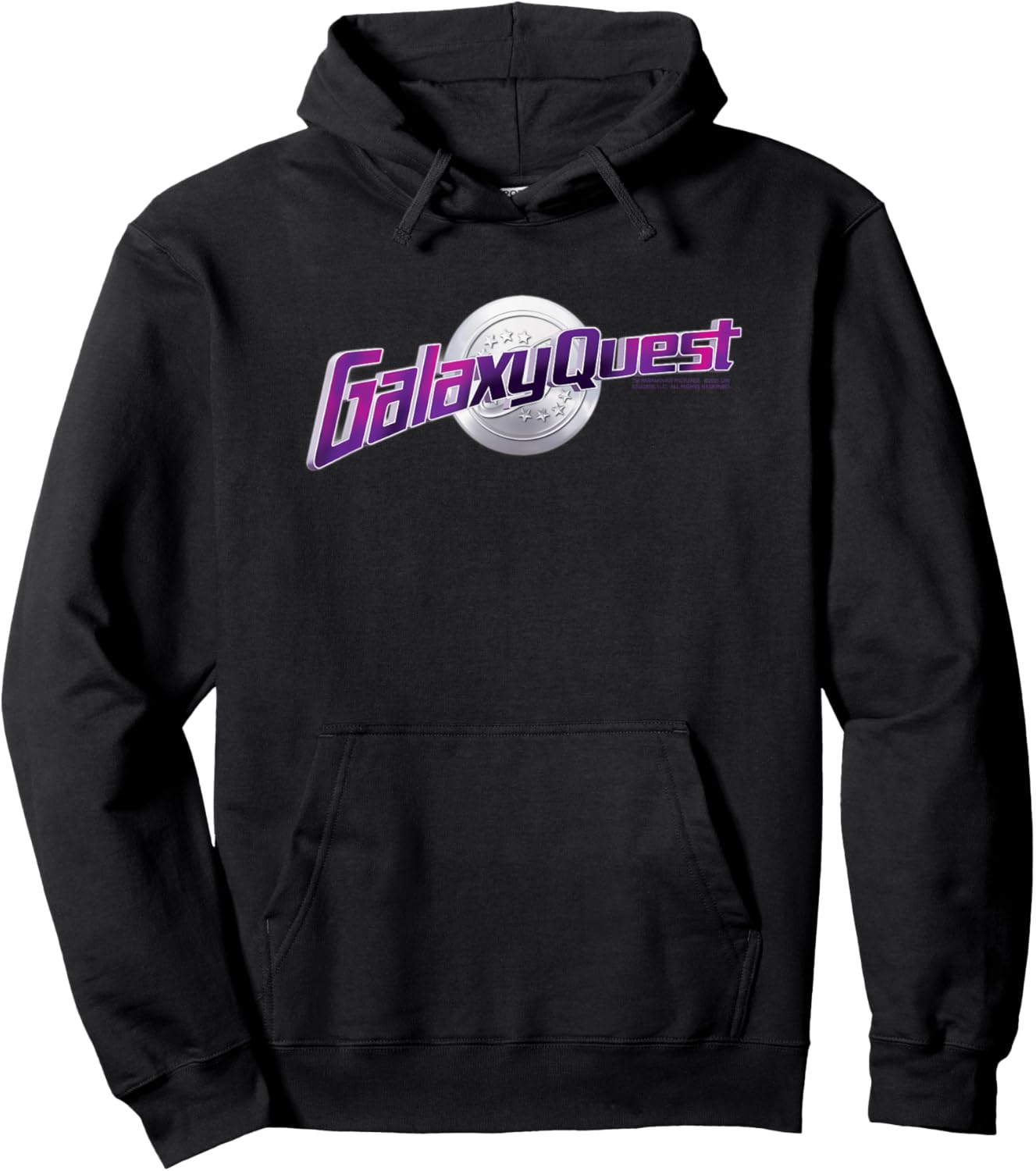 Galaxy Quest Chrome Logo Hoodie - Hoodie | Black