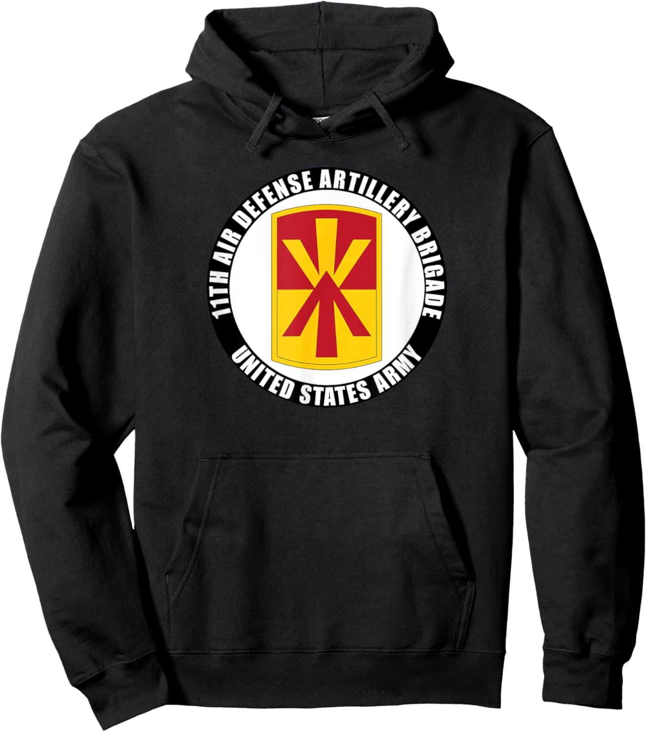 11th Air Defense Artillery Brigade United States Veteran Hoodie - Hoodie | Black