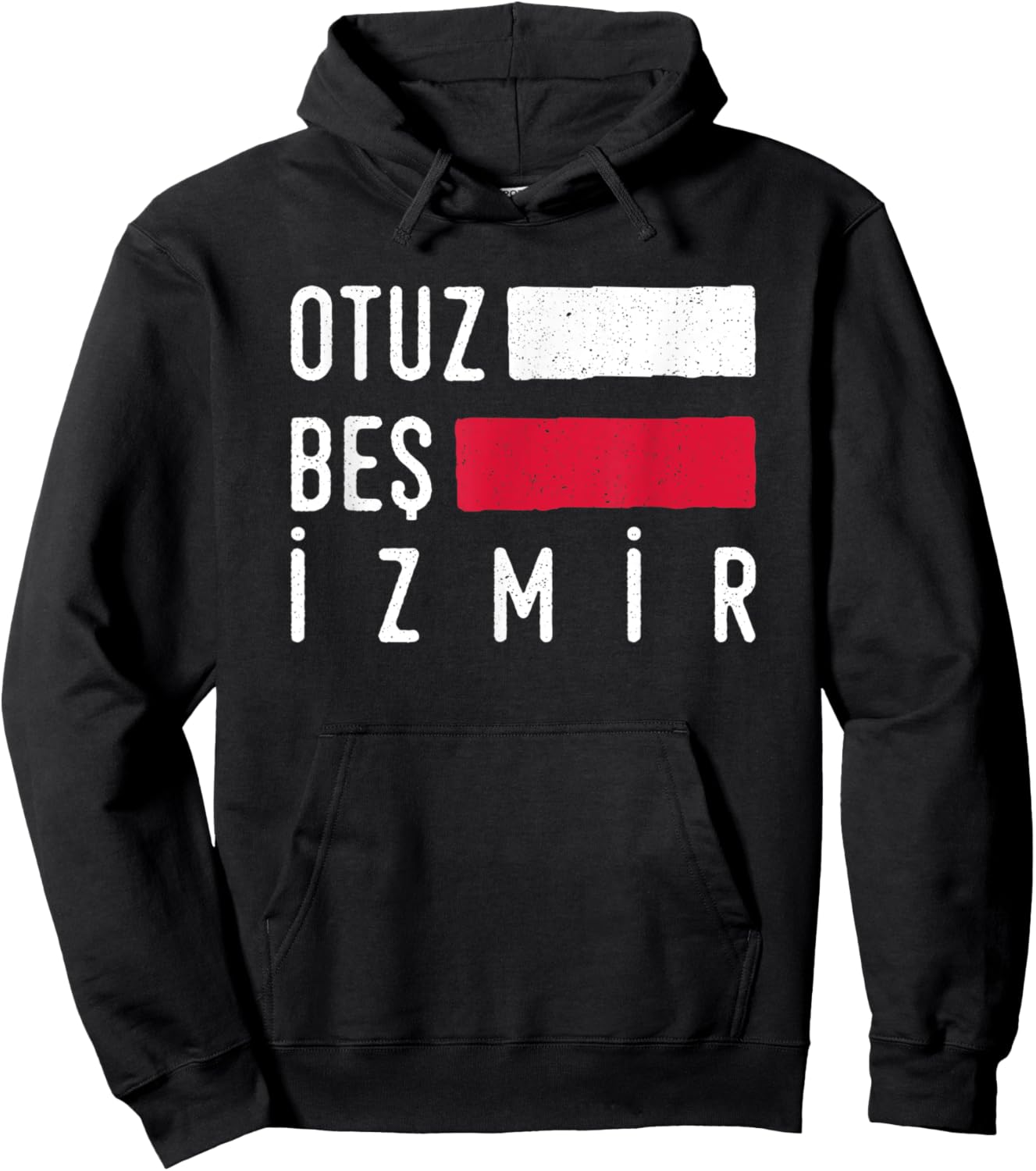 35 Izmir Turkey Türkiye Buca Bornova Konak Karsiyaka Hoodie - Hoodie | Black