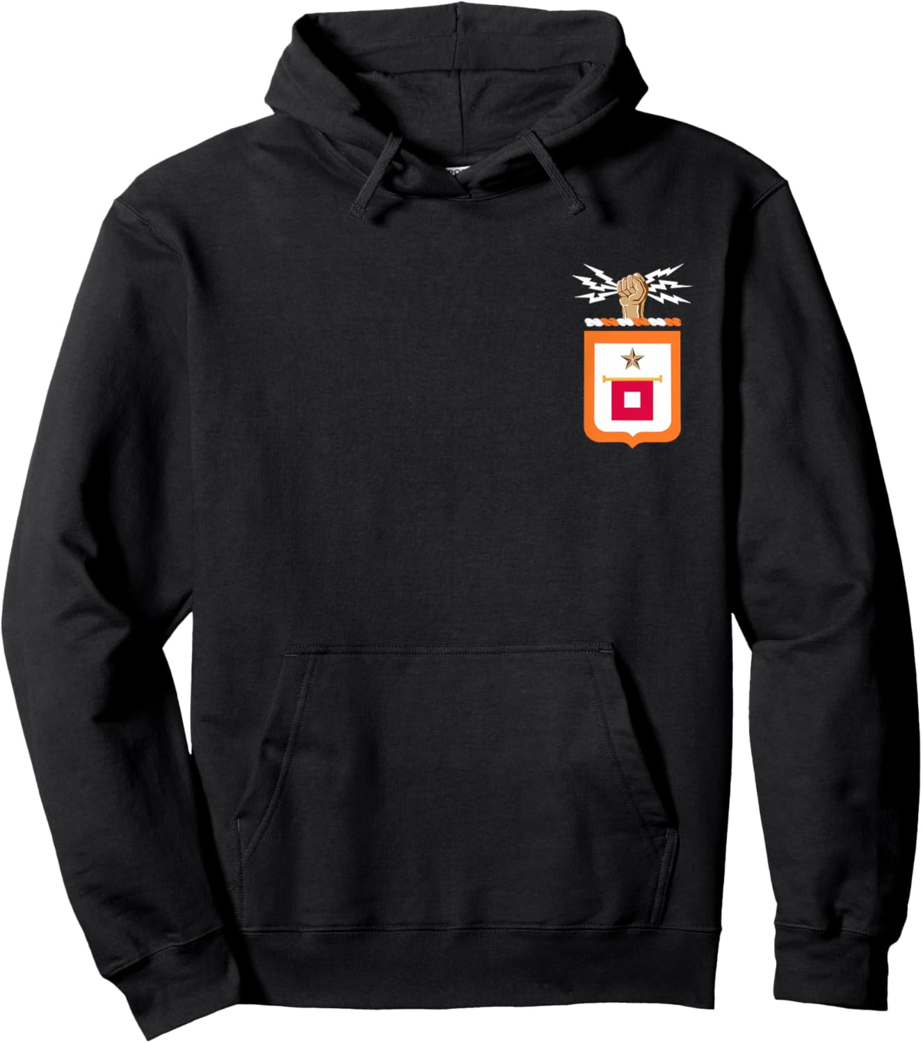 Army Signal Corps Branch USASC US Hoodie - Hoodie | Black