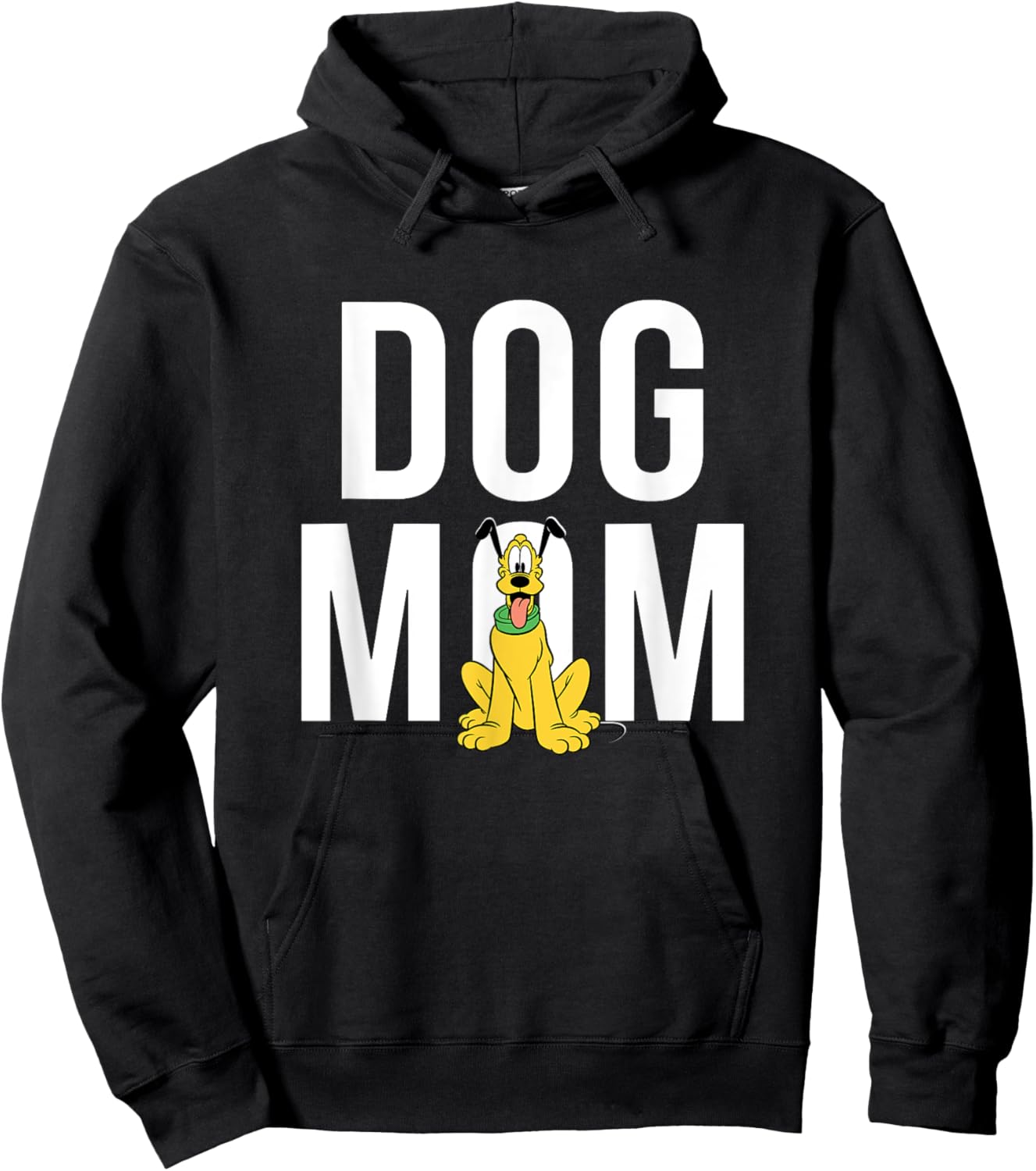 Disney Pluto Dog Mom Women Girls Kids Hoodie - Hoodie | Black