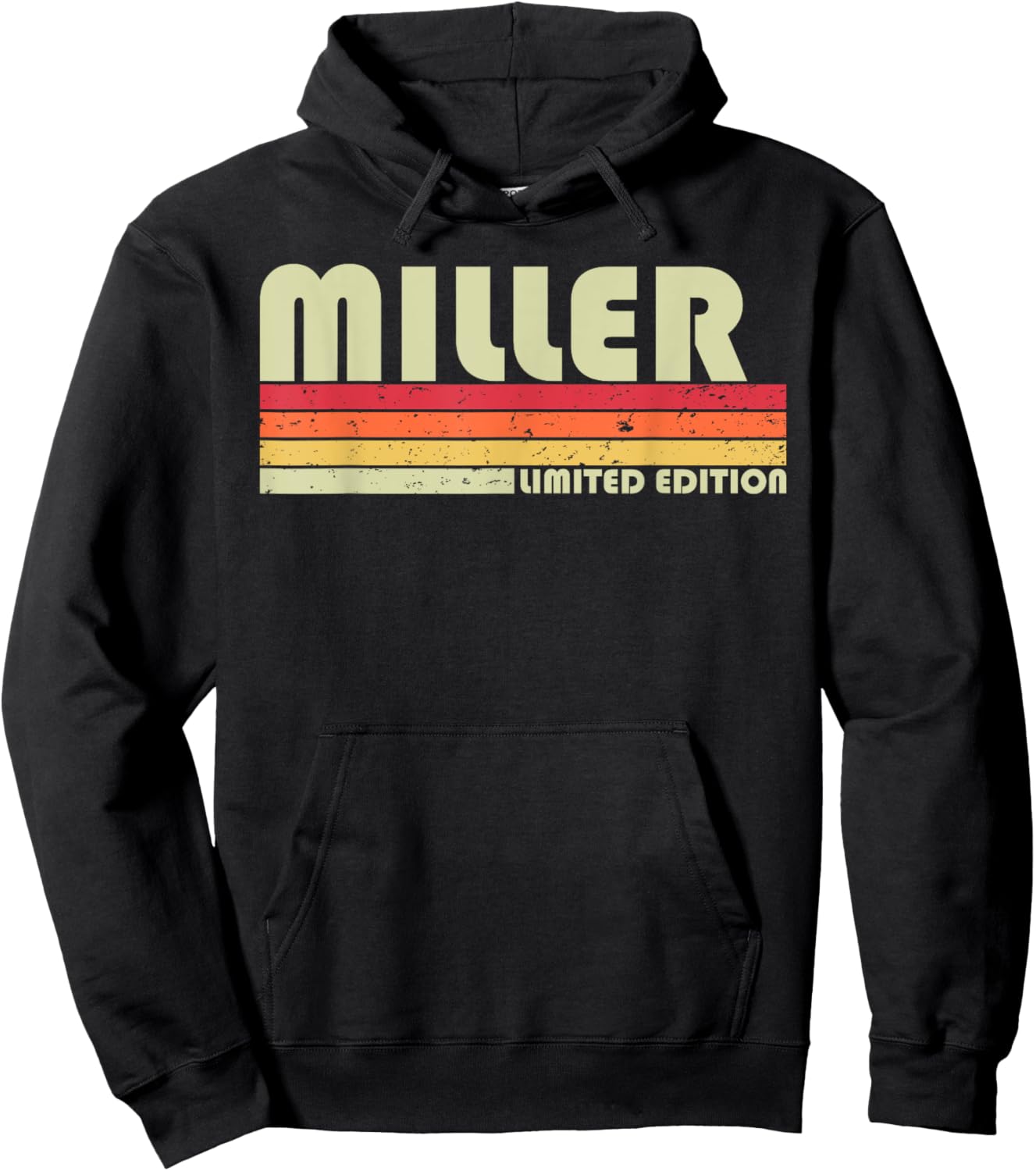 MILLER Funny Job Title Profession Birthday Worker Idea Hoodie - Hoodie | Black
