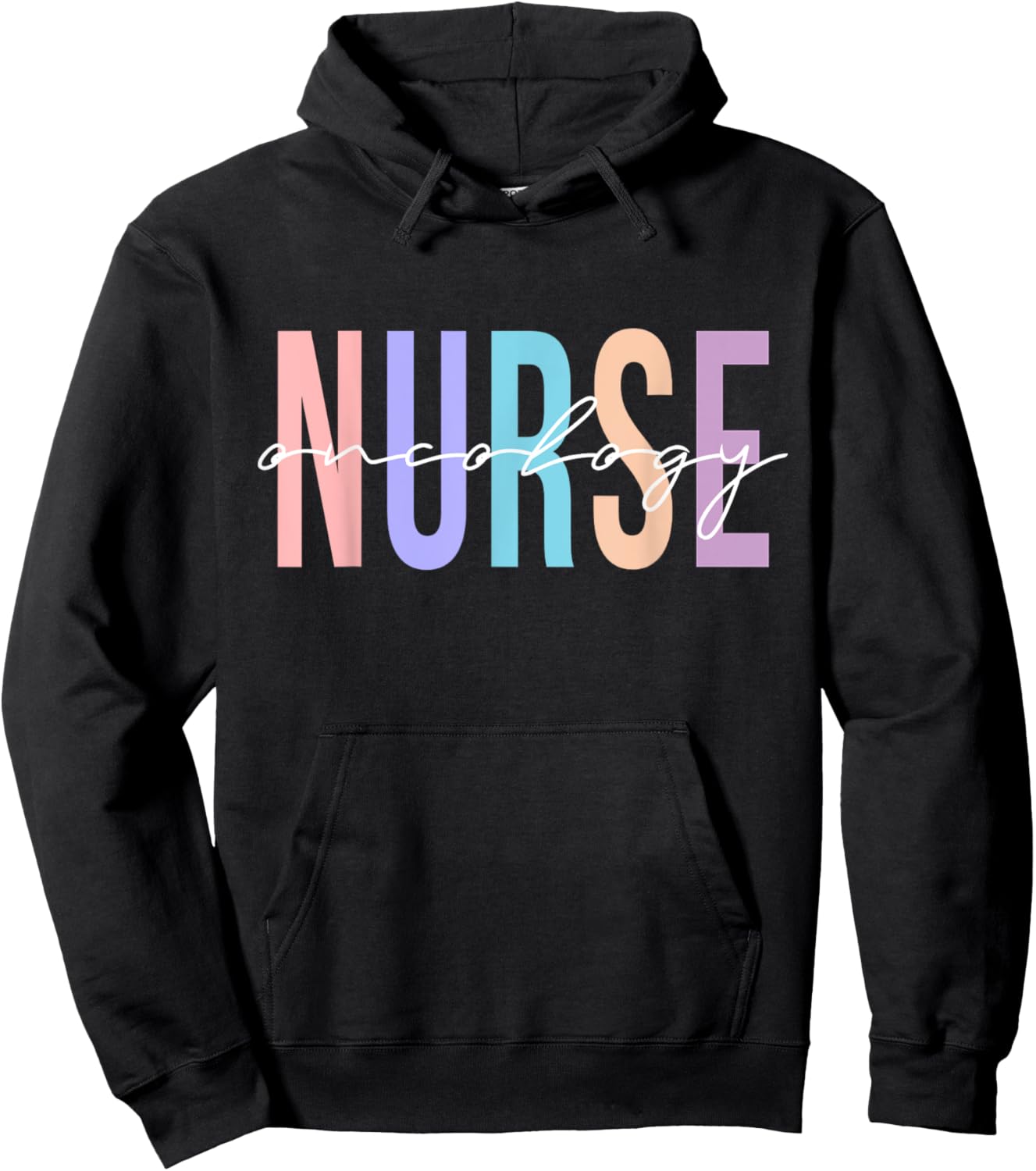 Oncology Nurse Registered Nurse Hoodie - Hoodie | Black