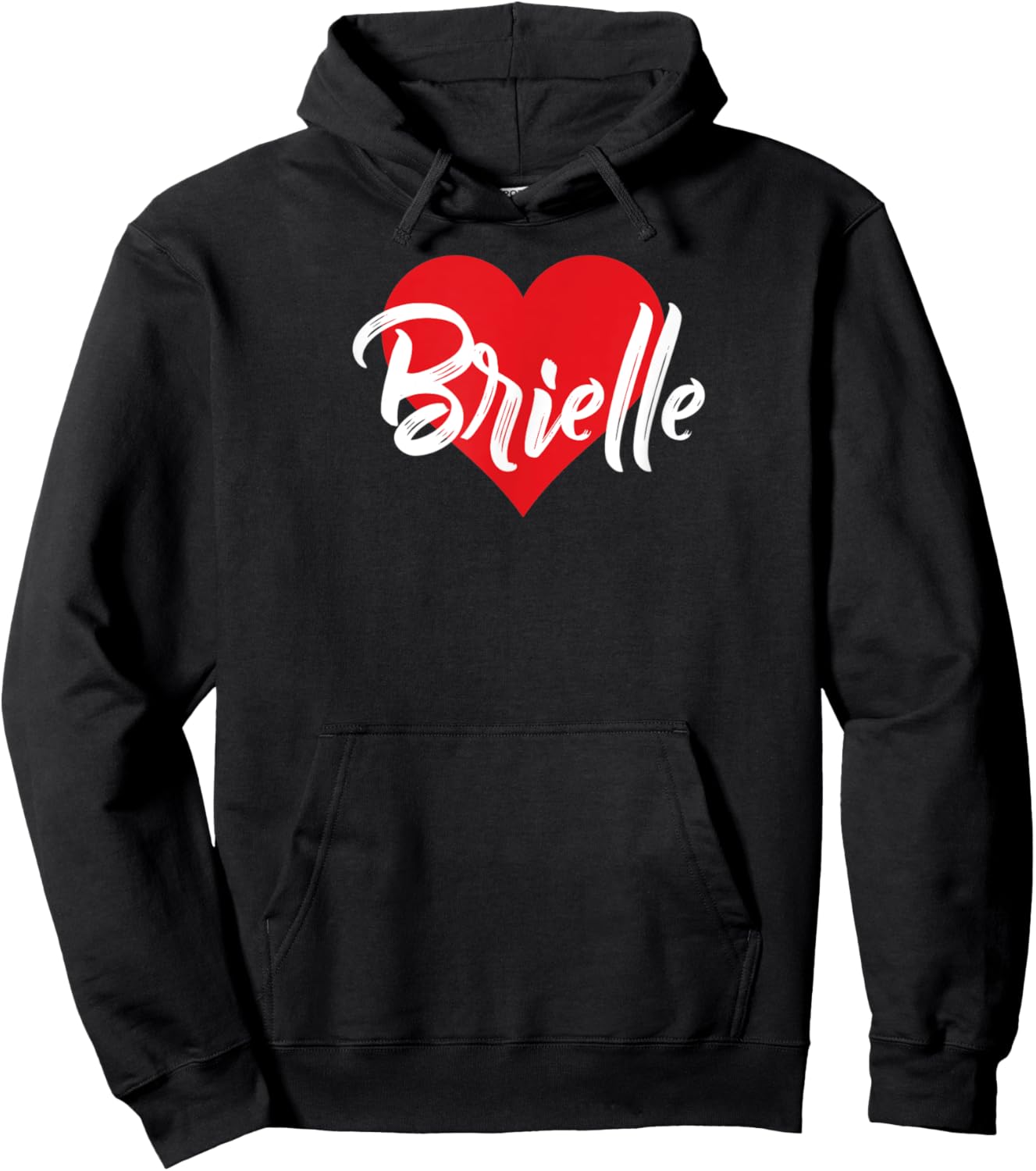 I Love Brielle First Name I Heart Named Hoodie - Hoodie | Black