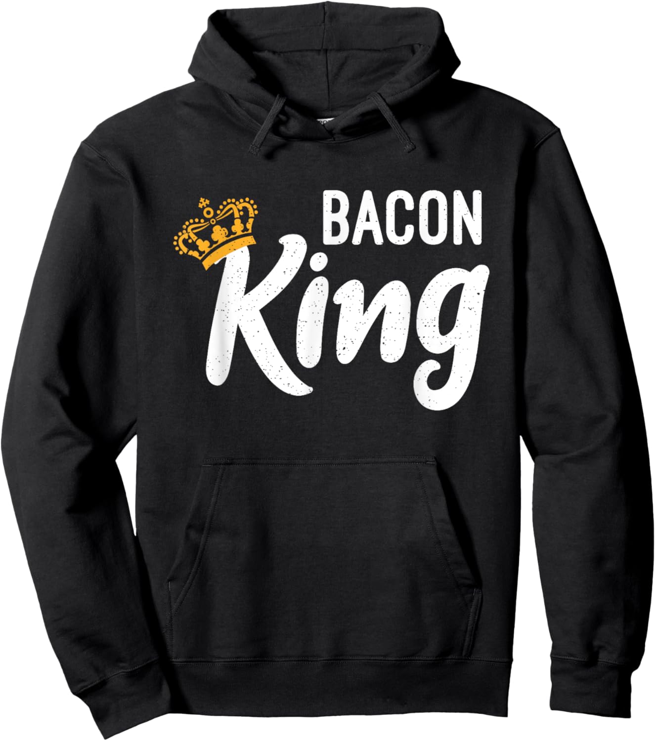 Bacon King Bacon lover Hoodie - Hoodie | Black