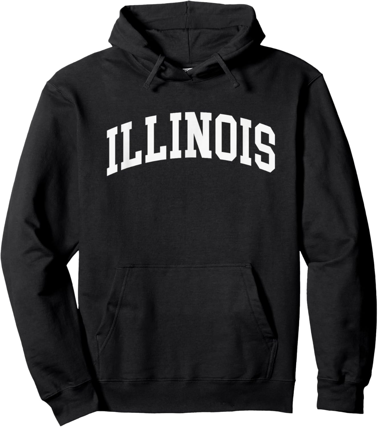 Illinois - Throwback Design - Classic Hoodie - Hoodie | Black