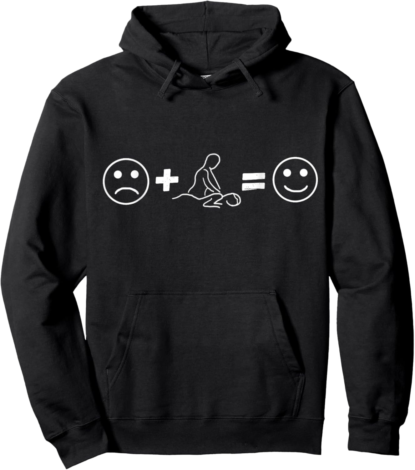 Massage Therapist Happy Masseur Spa Emotion Massaging Hoodie - Hoodie | Black