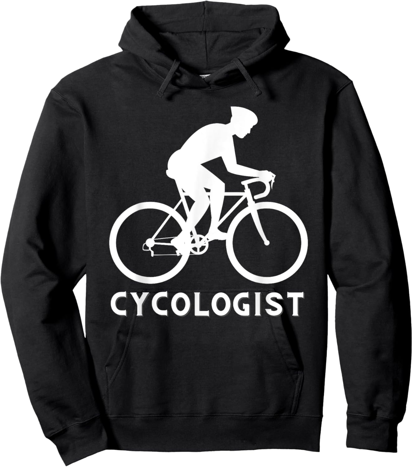 Cycologist - Funny Cycling Cyclist & Racing Bicycle Hoodie - Hoodie | Black
