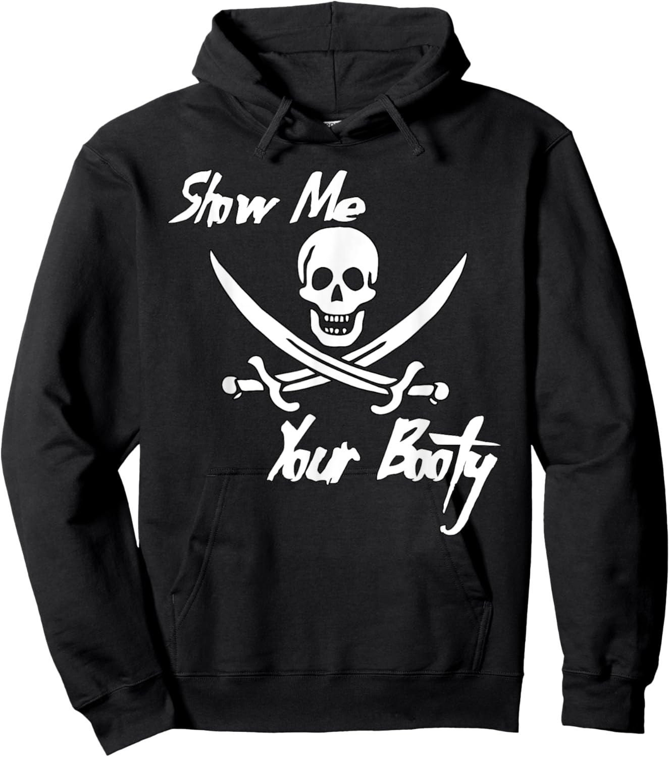 Show Me Your Booty Funny Ice Breaker Hoodie - Hoodie | Black