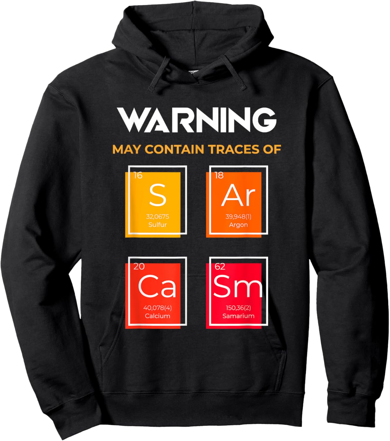 Sarcasm Science Hoodie - Hoodie | Black
