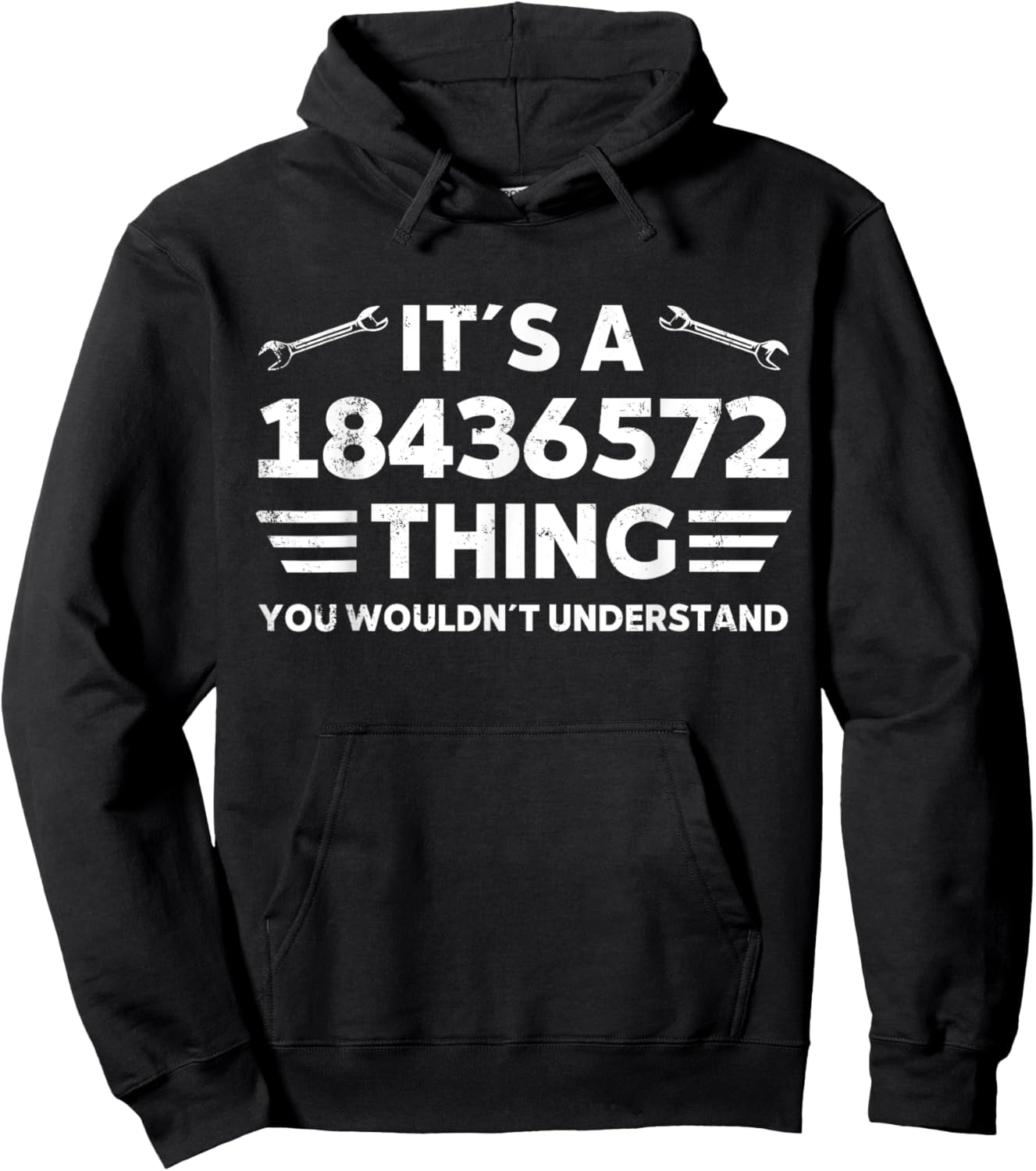 It´s a 18436572 Thing You Wouldnt Understand Hoodie - Hoodie | Black
