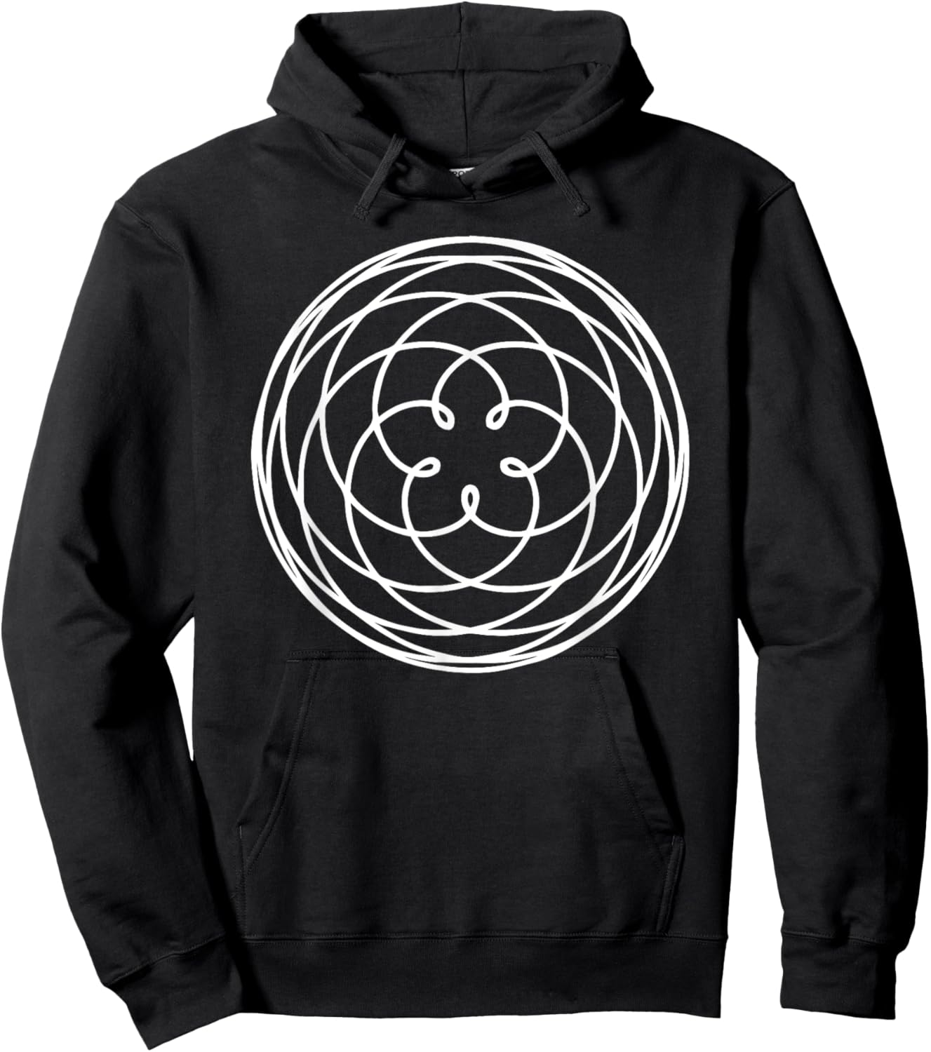 Rose of Venus Symbol Hoodie - Hoodie | Black