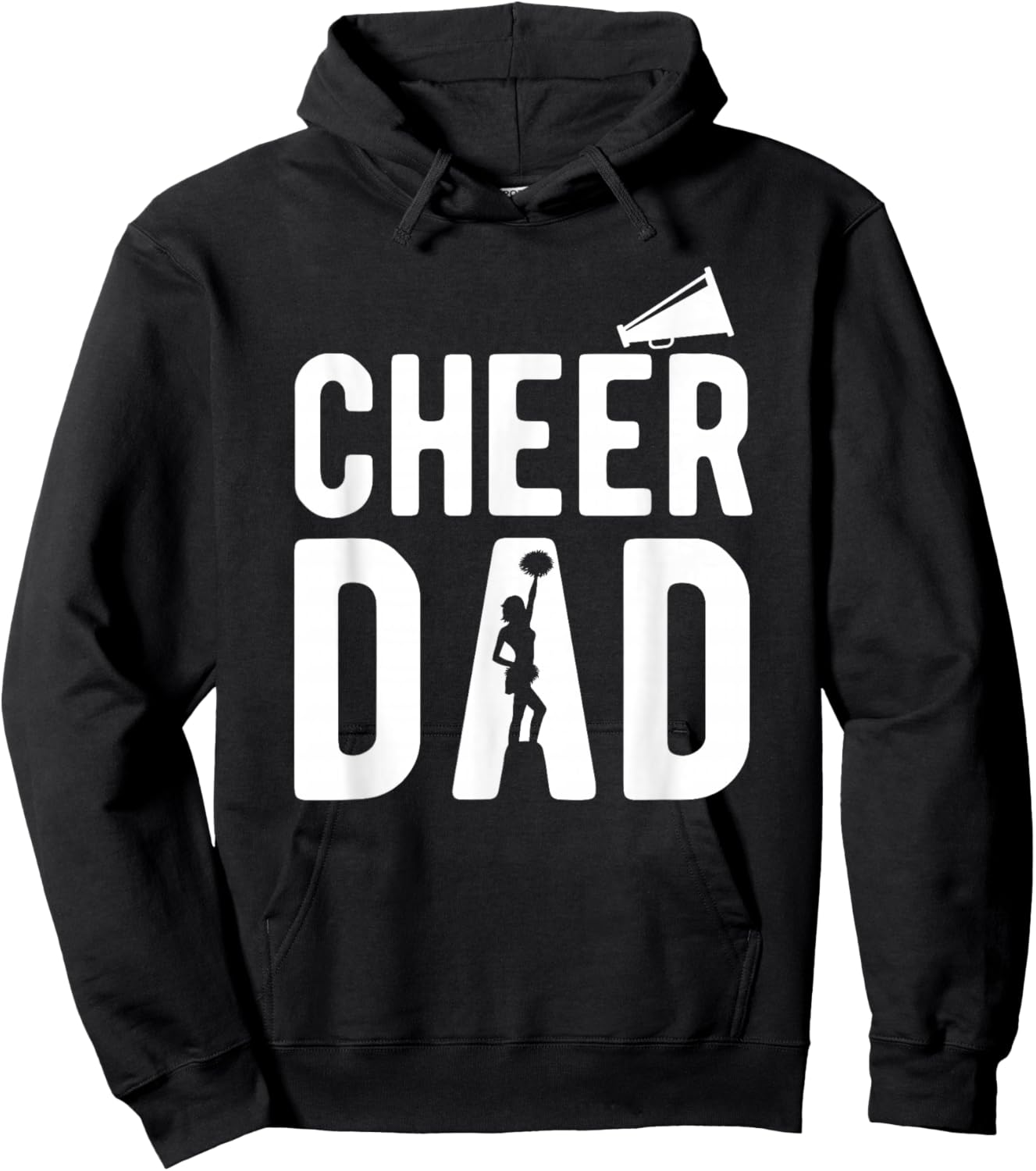 Cheerleading Dad Apparel - Cheer Dad Hoodie - Hoodie | Black