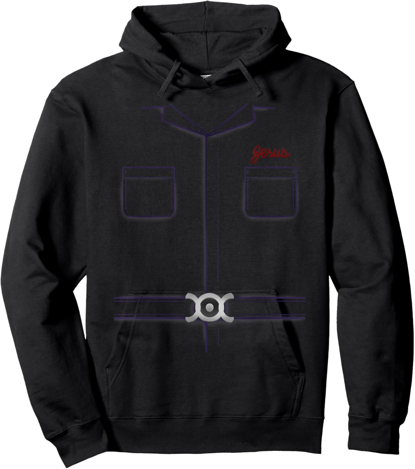 The Big Lebowski Jesus Halloween Costume Bowling Hoodie - Hoodie | Black