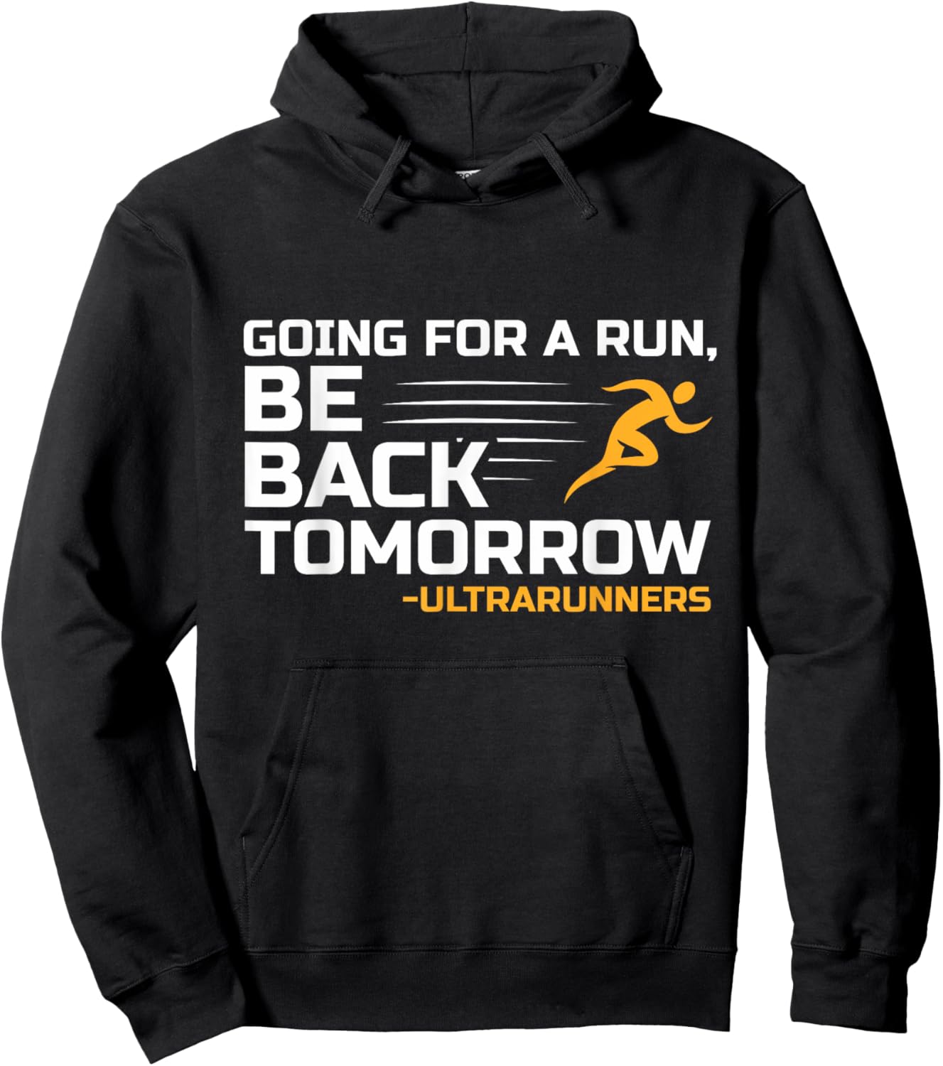 Ultramarathon Ultra Running Ultra Runner Ultra Marathon Hoodie - Hoodie | Black