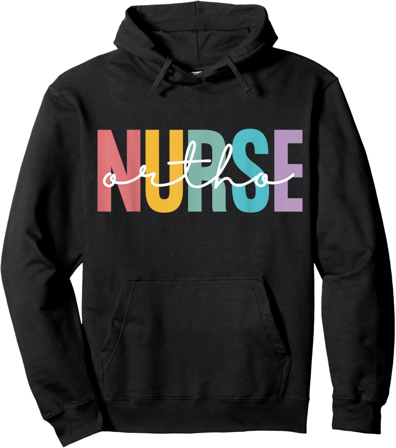 Ortho Nurse Nursing Cute Men Women RN Ortho Orthopedic Nurse Hoodie - Hoodie | Black