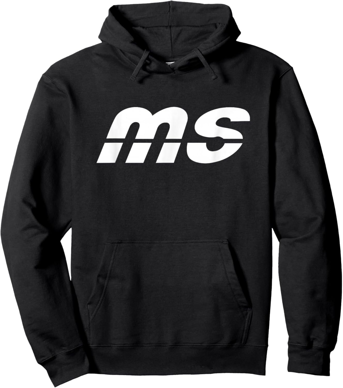 Letras MS Hoodie - Hoodie | Black