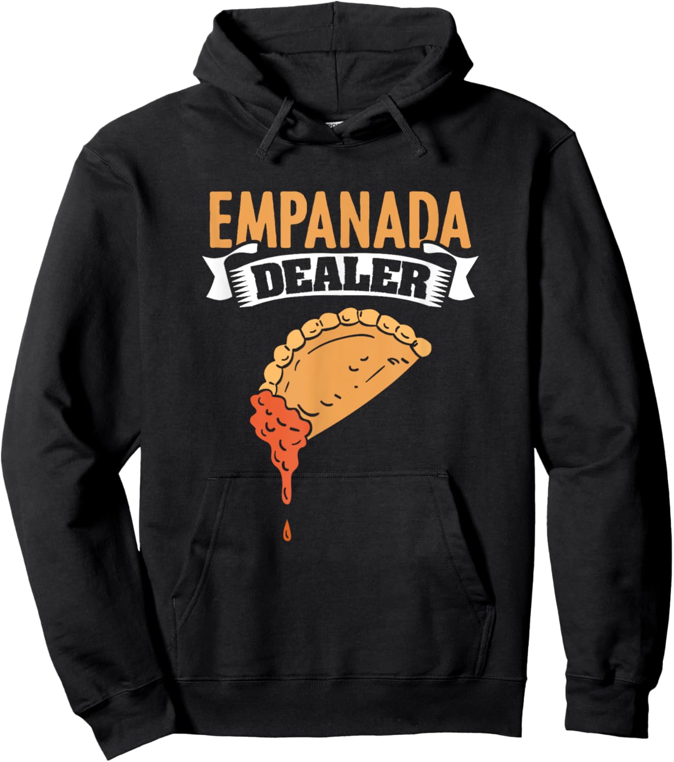 Empanada Dealer Mexican Venezuela Food Empanada Hoodie - Hoodie | Black