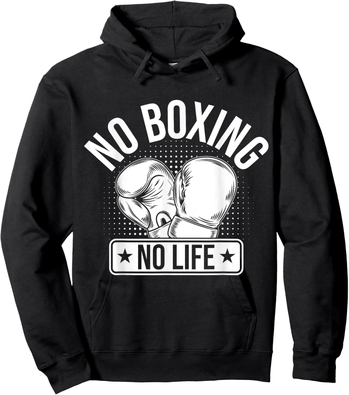 No Boxing No Life Hoodie - Hoodie | Black